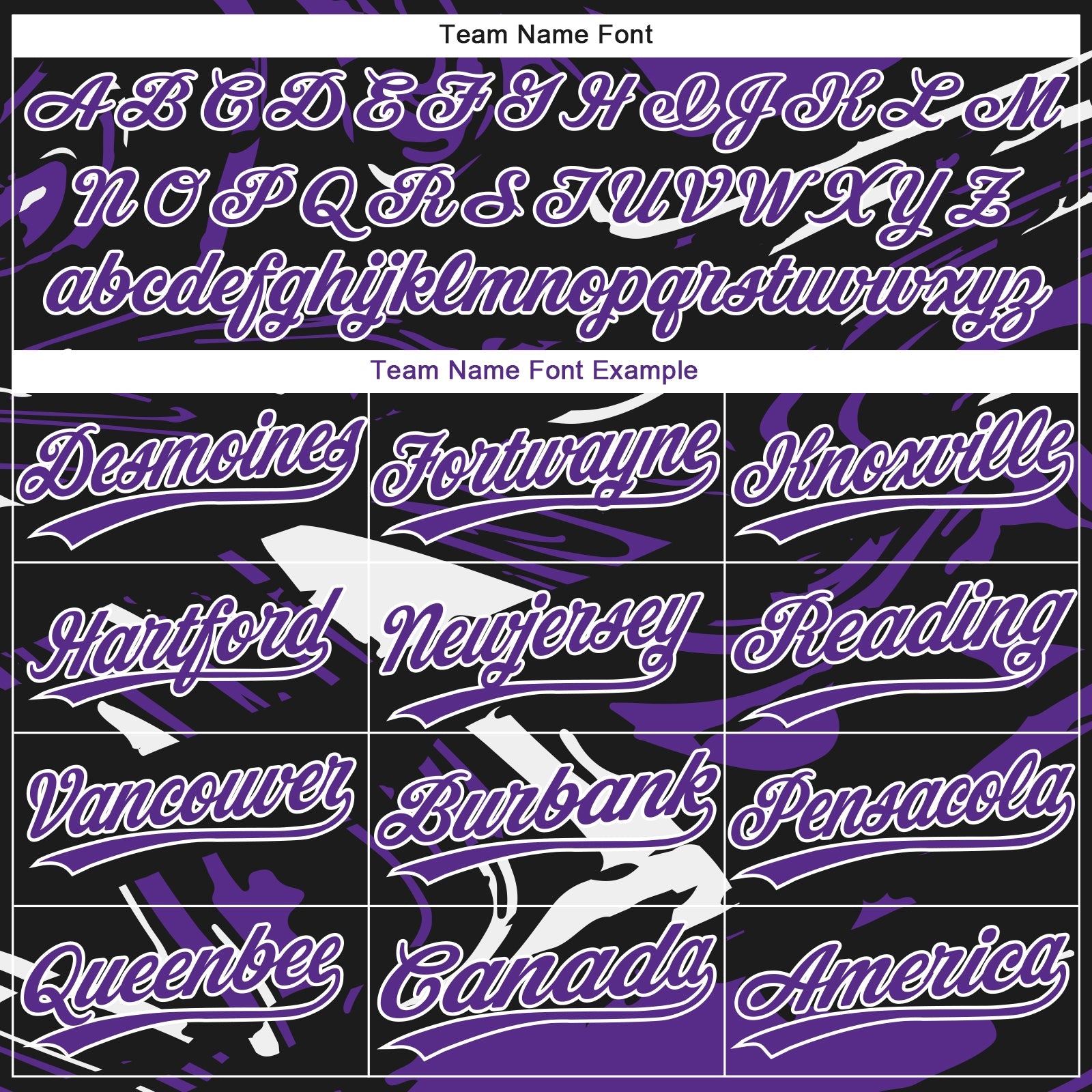 Custom Black Purple-White Raglan Sleeves Abstract Fluid Marble Two-Button Unisex Softball Jersey view 4