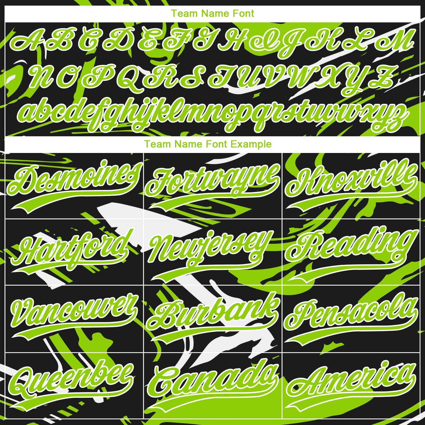 Custom Black Neon Green-White Raglan Sleeves Abstract Fluid Marble Two-Button Unisex Softball Jersey view 4