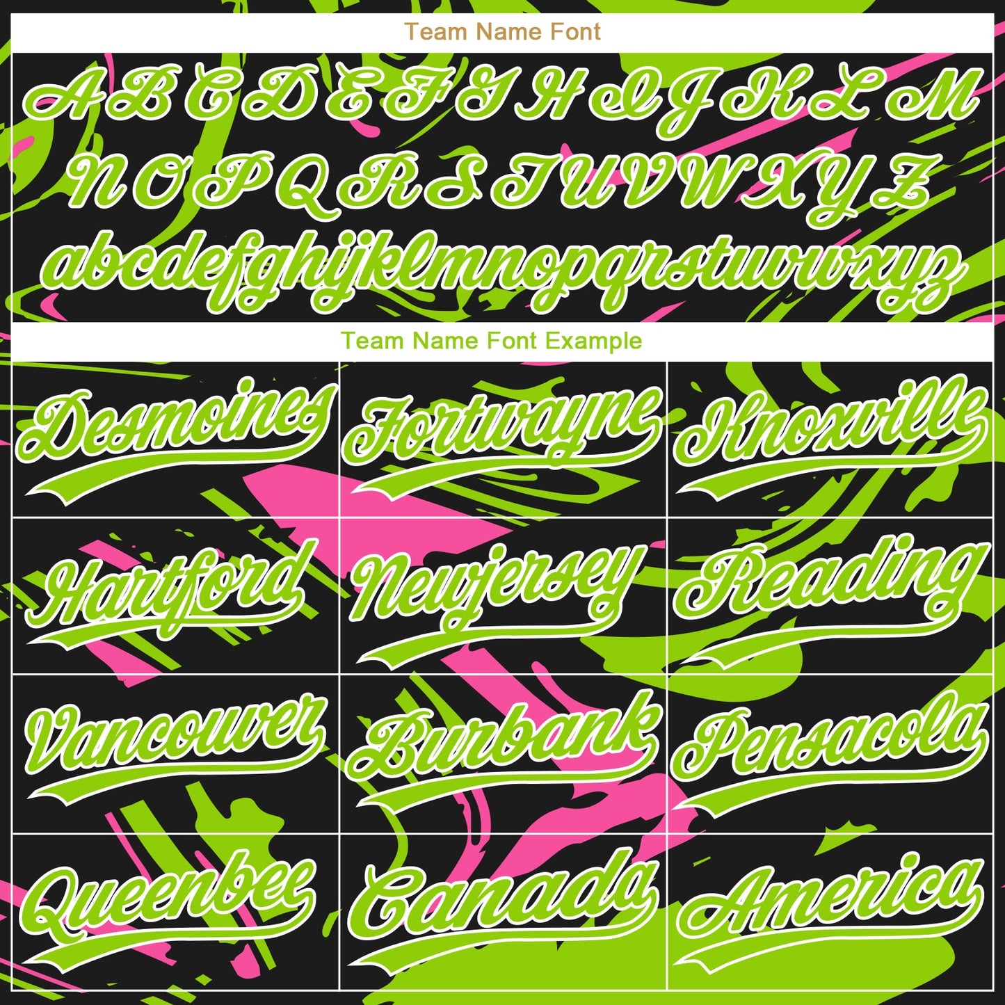 Custom Black Neon Green Pink-White Raglan Sleeves Abstract Fluid Marble Two-Button Unisex Softball Jersey view 4