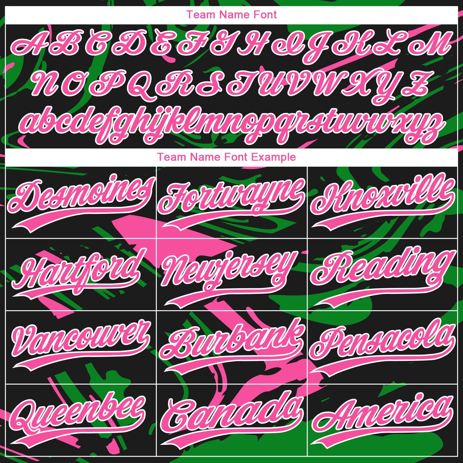Custom Black Pink Grass Green-White Raglan Sleeves Abstract Fluid Marble Two-Button Unisex Softball Jersey view 4