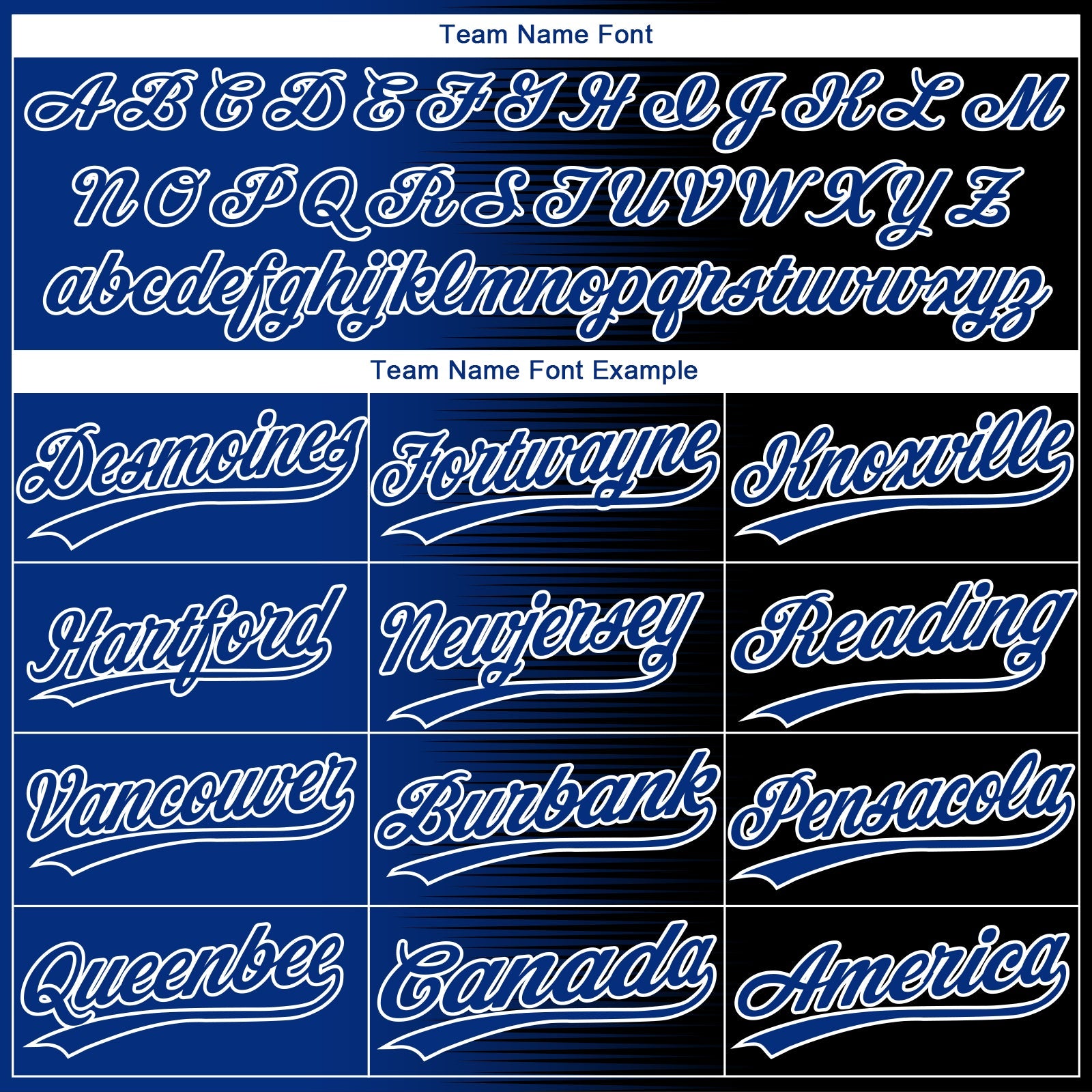 Custom Black Royal-White Gradient Horizontal Stripe Two-Button Unisex Softball Jersey view 4