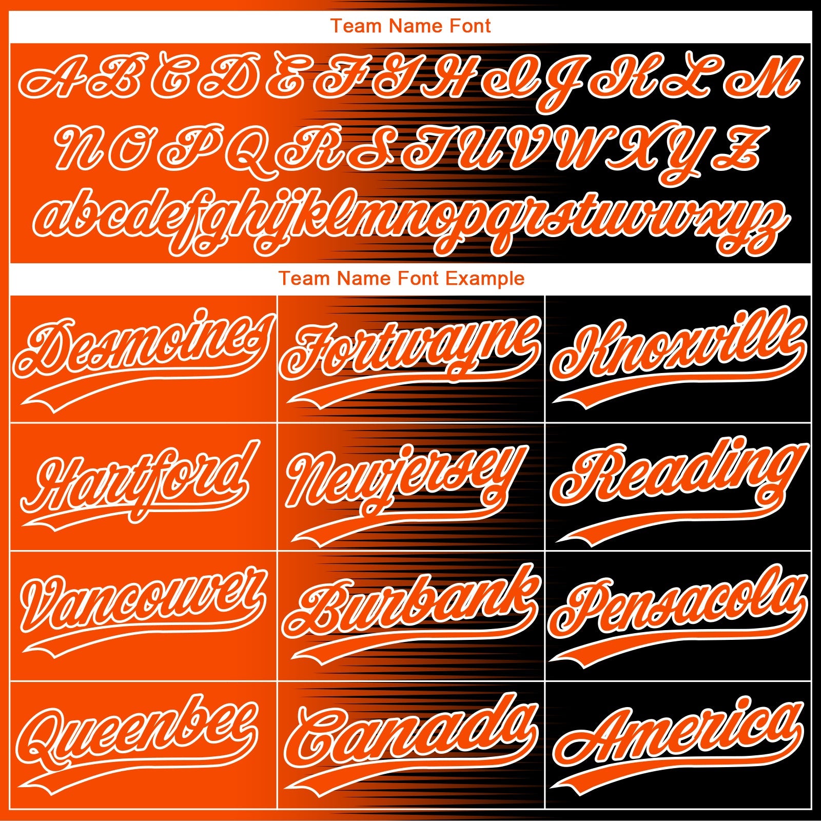 Custom Black Orange-White Gradient Horizontal Stripe Two-Button Unisex Softball Jersey view 4