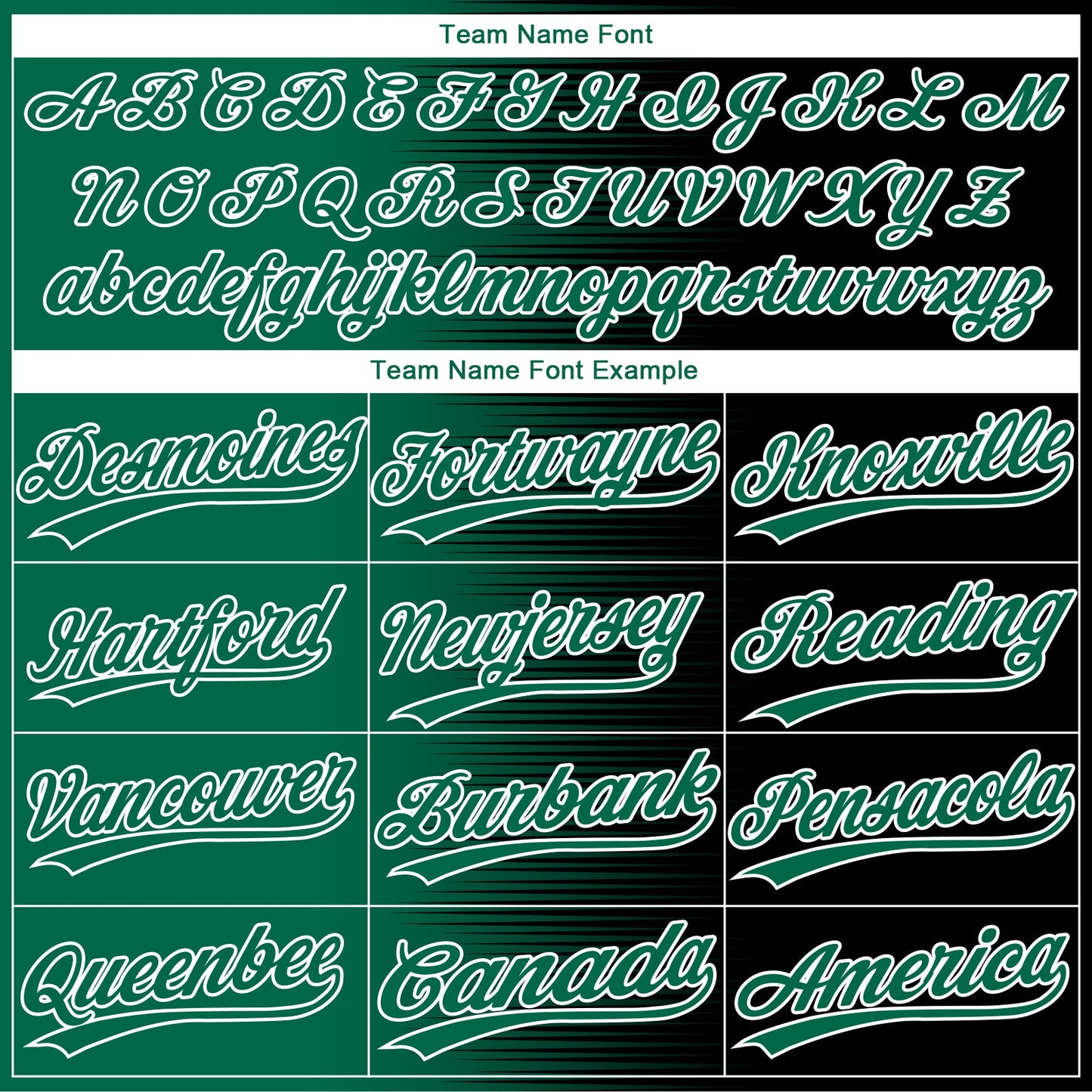 Custom Black Kelly Green-White Gradient Horizontal Stripe Two-Button Unisex Softball Jersey view 4