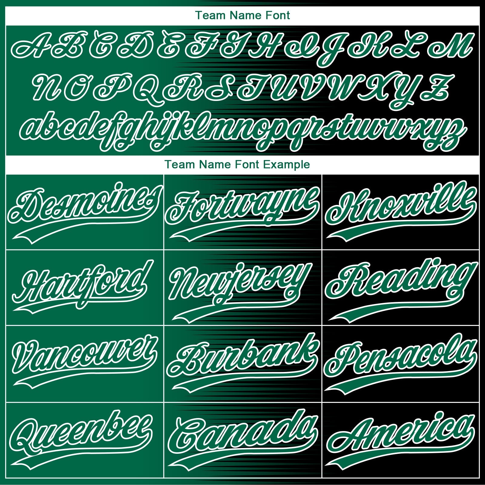 Custom Black Kelly Green-White Gradient Horizontal Stripe Two-Button Unisex Softball Jersey view 4