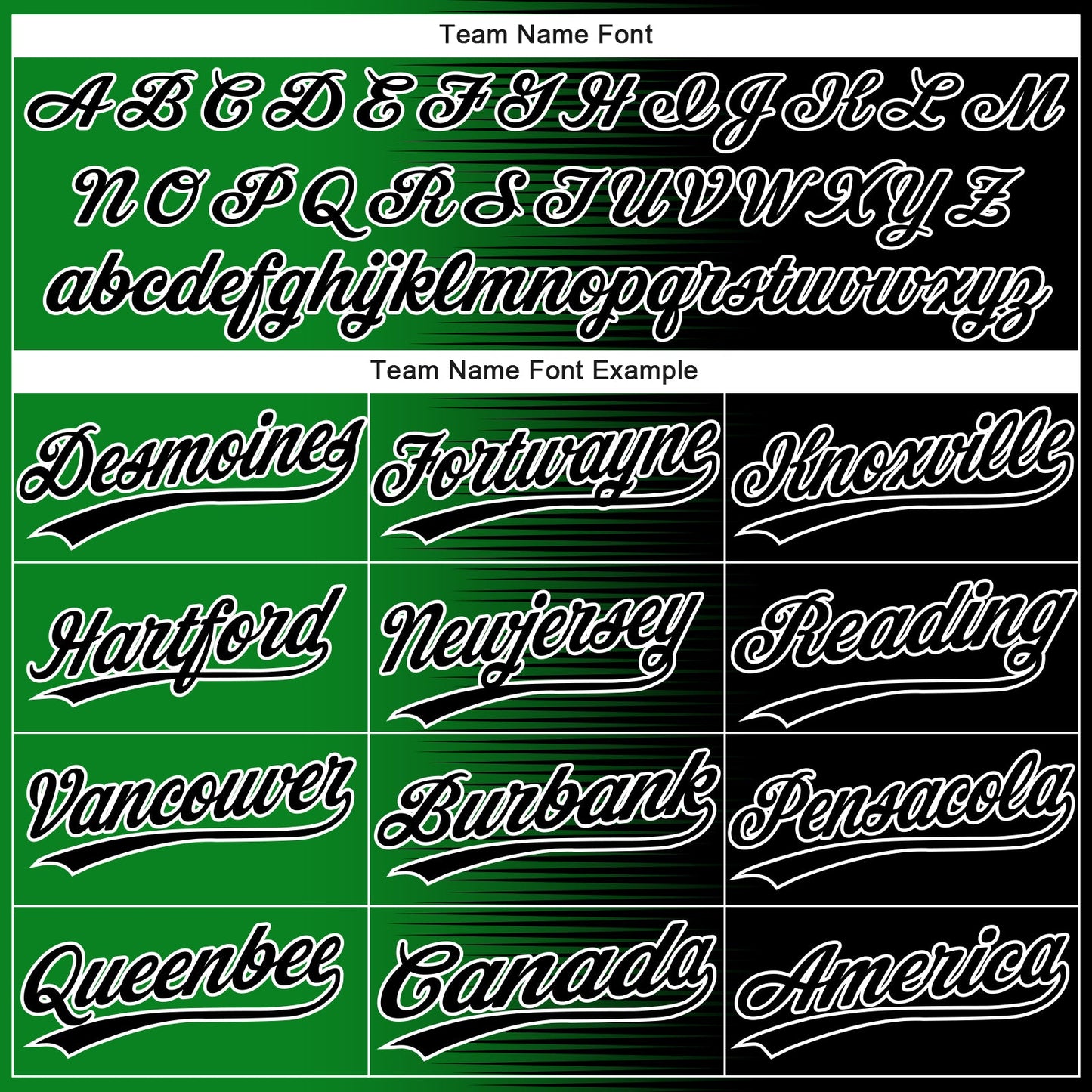 Custom Black Grass Green-White Gradient Horizontal Stripe Two-Button Unisex Softball Jersey view 4