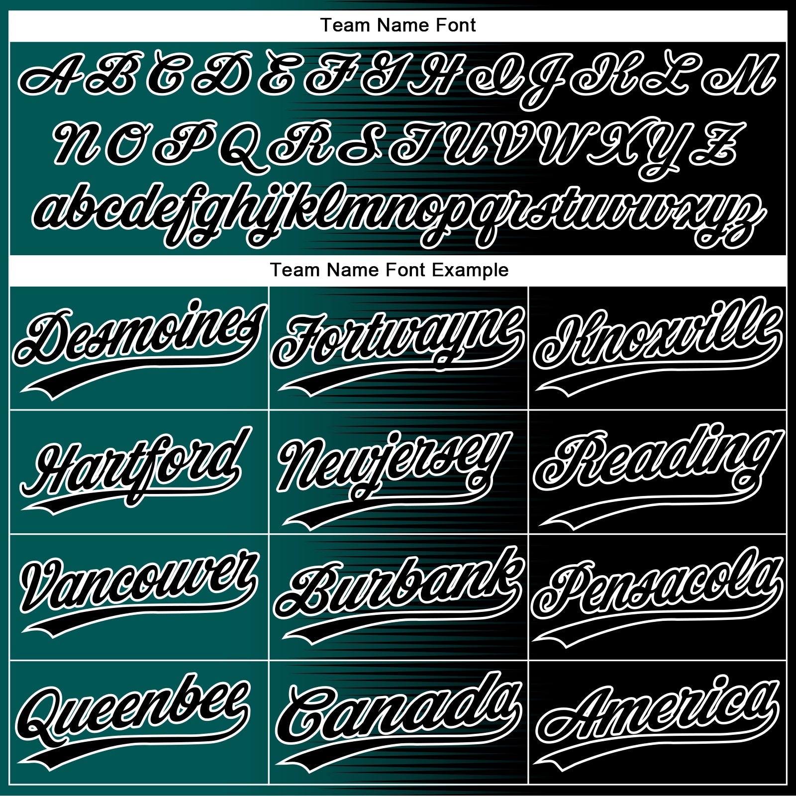 Custom Black Midnight Green-White Gradient Horizontal Stripe Two-Button Unisex Softball Jersey view 4
