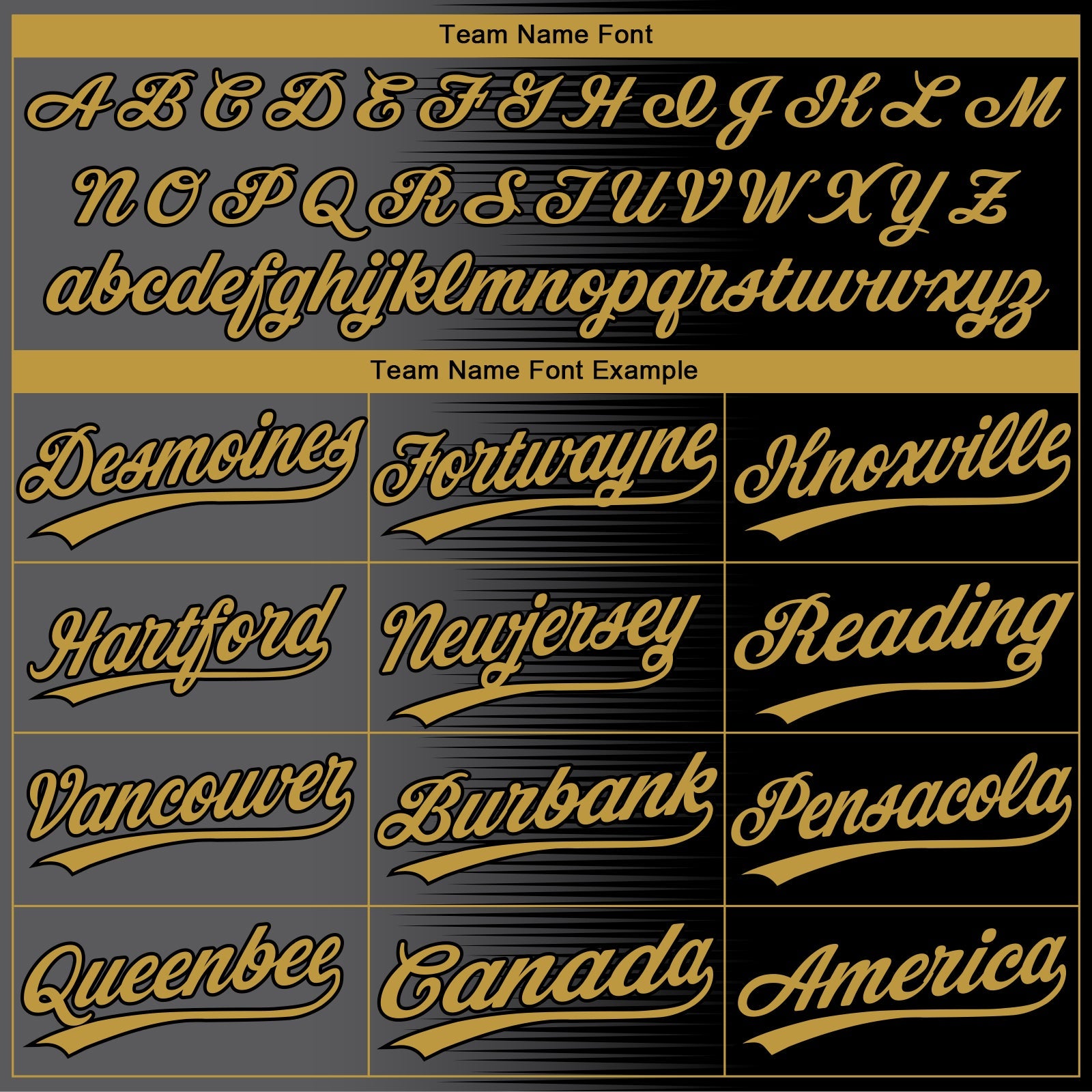Custom Black Old Gold-Gray Gradient Horizontal Stripe Two-Button Unisex Softball Jersey view 4