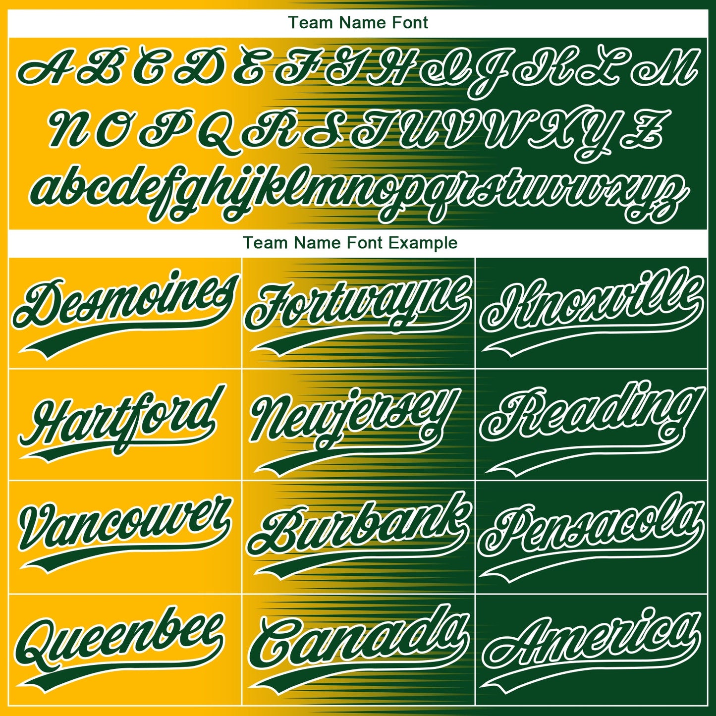 Custom Green Gold-White Gradient Horizontal Stripe Two-Button Unisex Softball Jersey view 4