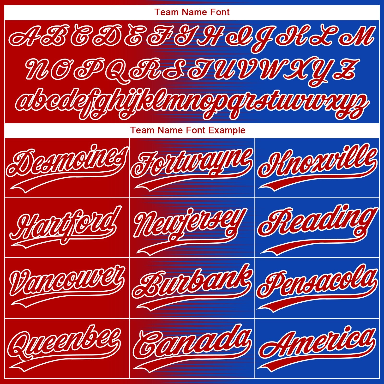 Custom Red Thunder Blue-White Gradient Horizontal Stripe Two-Button Unisex Softball Jersey view 4