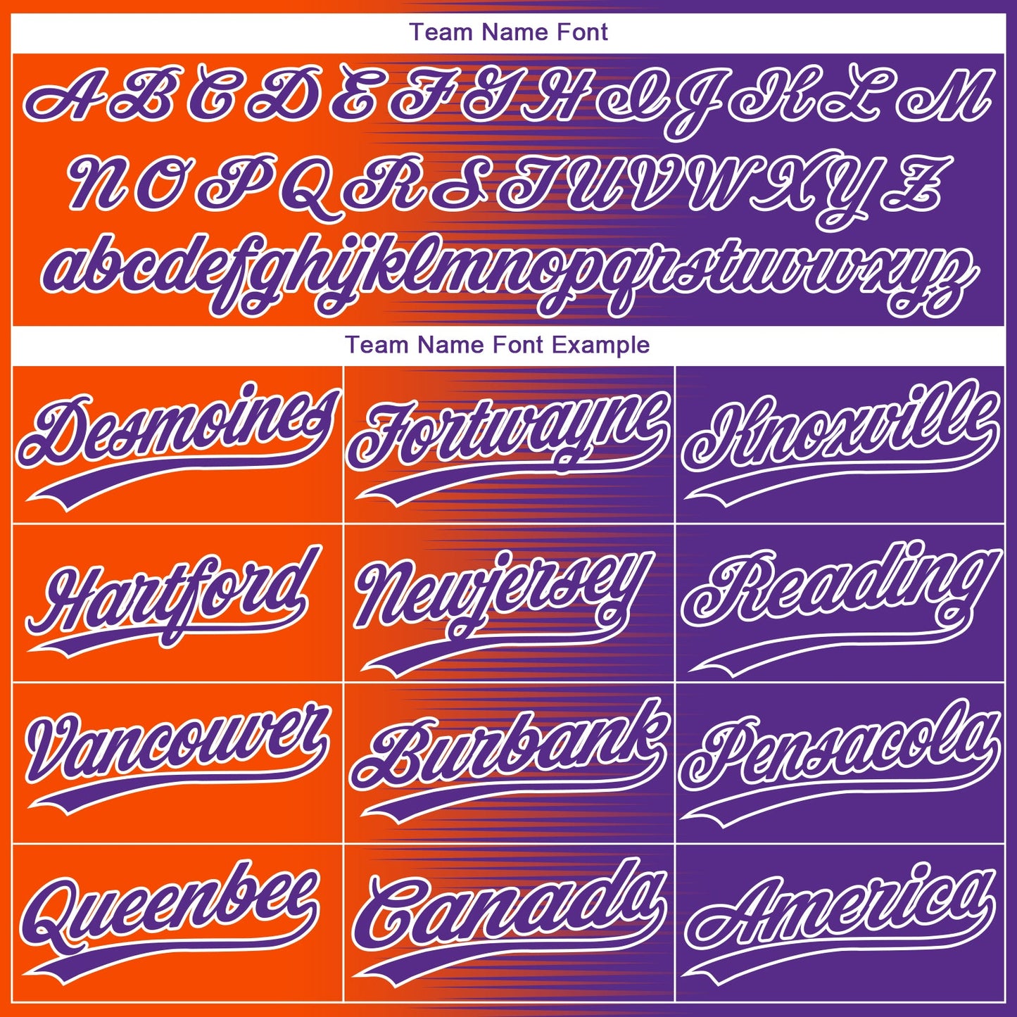 Custom Orange Purple-White Gradient Horizontal Stripe Two-Button Unisex Softball Jersey view 4