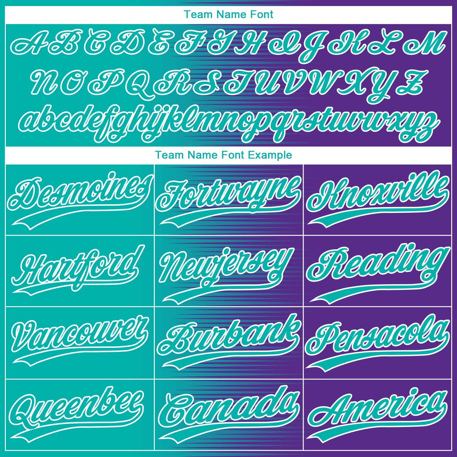 Custom Aqua Purple-White Gradient Horizontal Stripe Two-Button Unisex Softball Jersey view 4