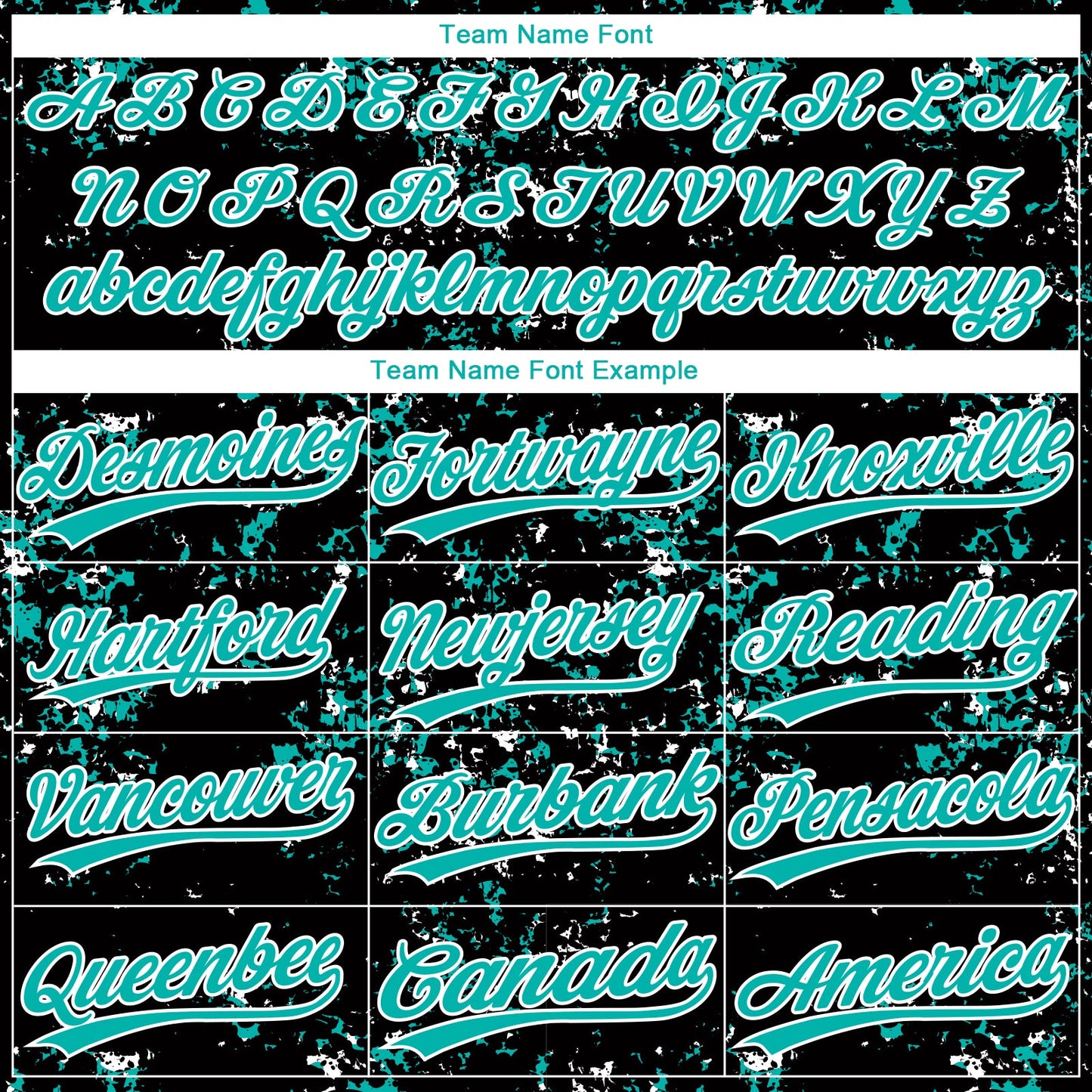 Custom Black Aqua-White Abstract Shattered Paint Splatter Two-Button Unisex Softball Jersey view 4