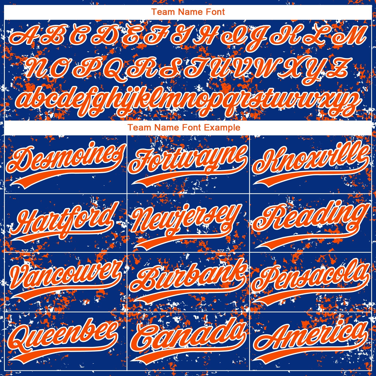 Custom Royal Orange-White Abstract Shattered Paint Splatter Two-Button Unisex Softball Jersey view 4