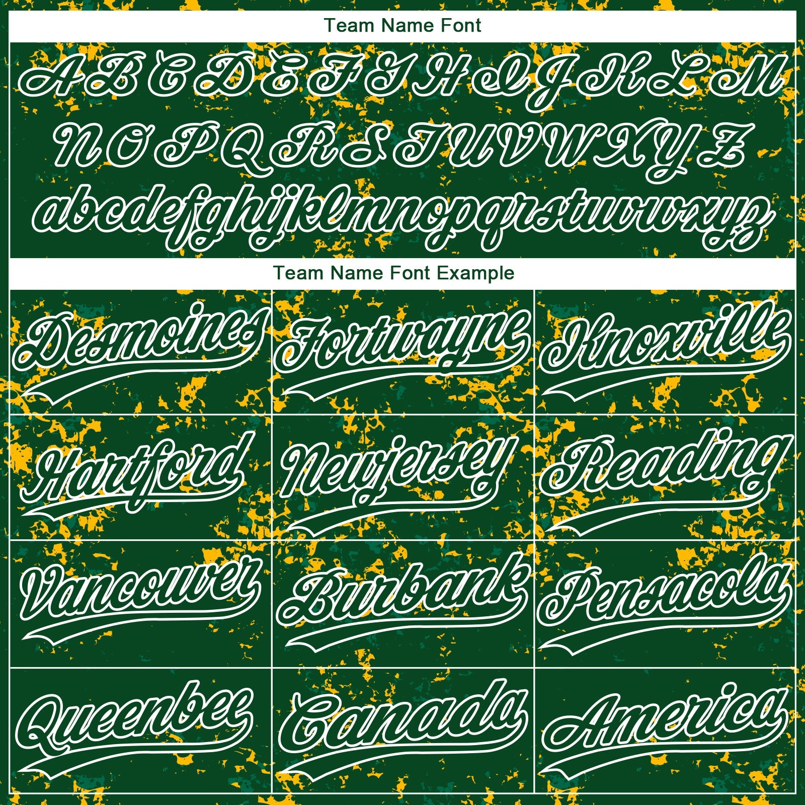 Custom Green Kelly Green Gold-White Abstract Shattered Paint Splatter Two-Button Unisex Softball Jersey view 4