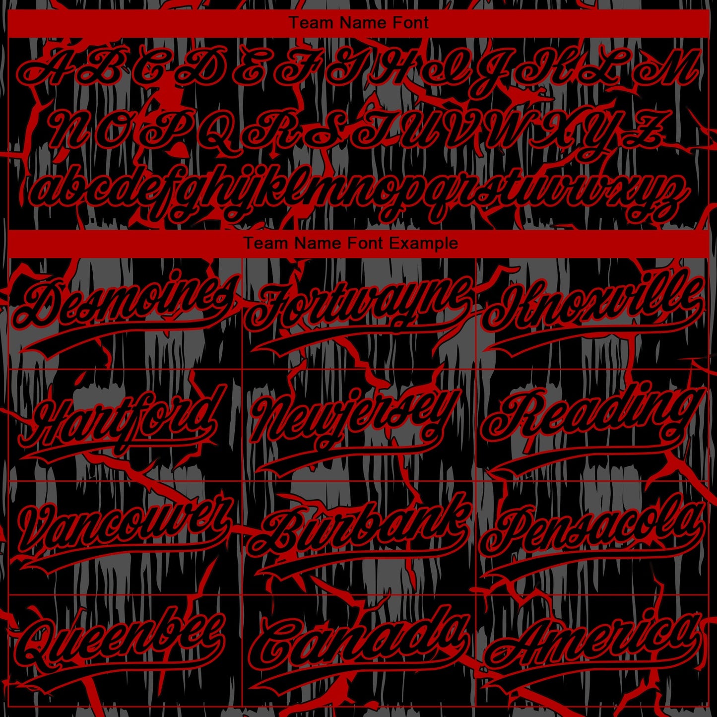 Custom Black Red-Gray Raglan Sleeves Neon Lightning Crackle Two-Button Unisex Softball Jersey view 4