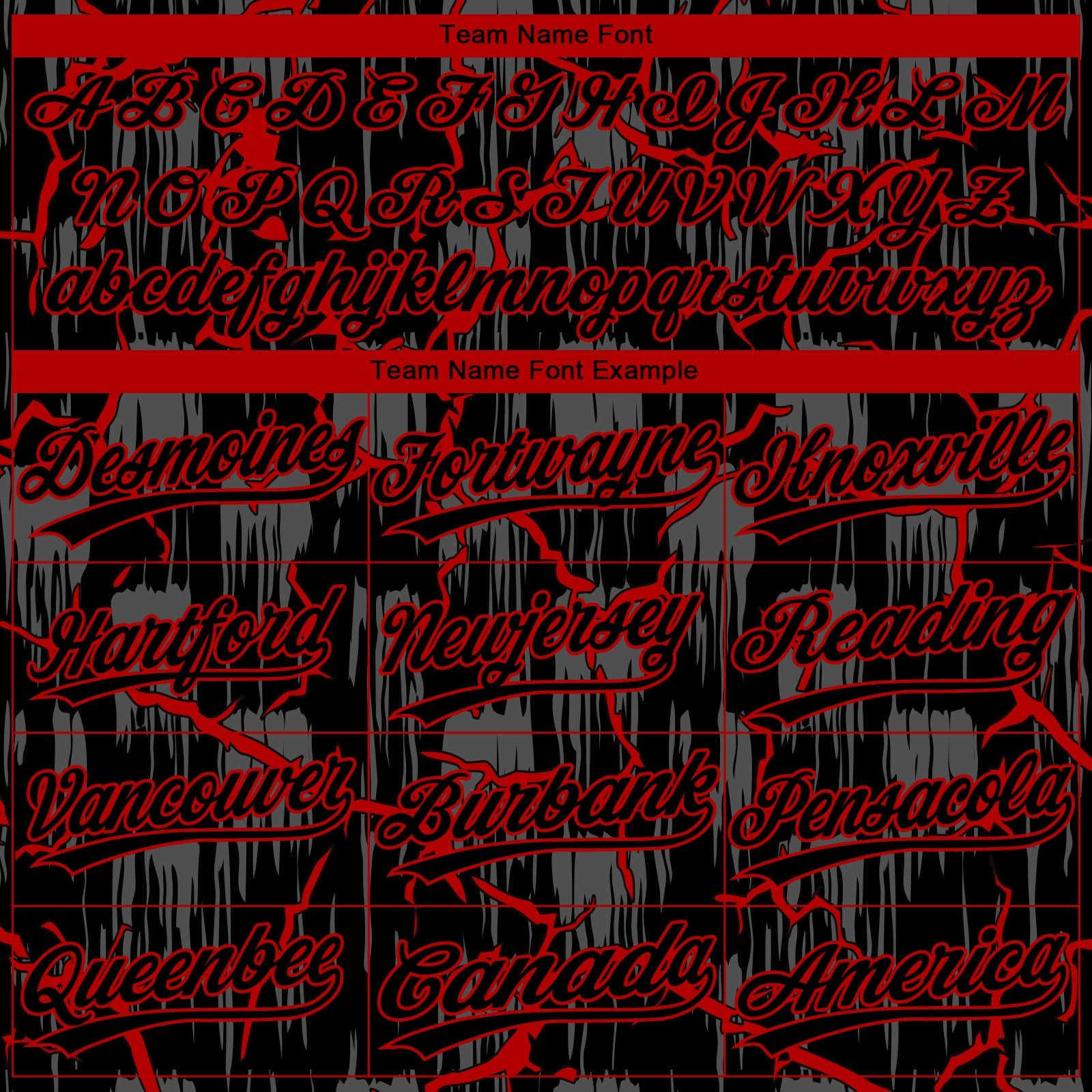 Custom Black Red-Gray Raglan Sleeves Neon Lightning Crackle Two-Button Unisex Softball Jersey view 4