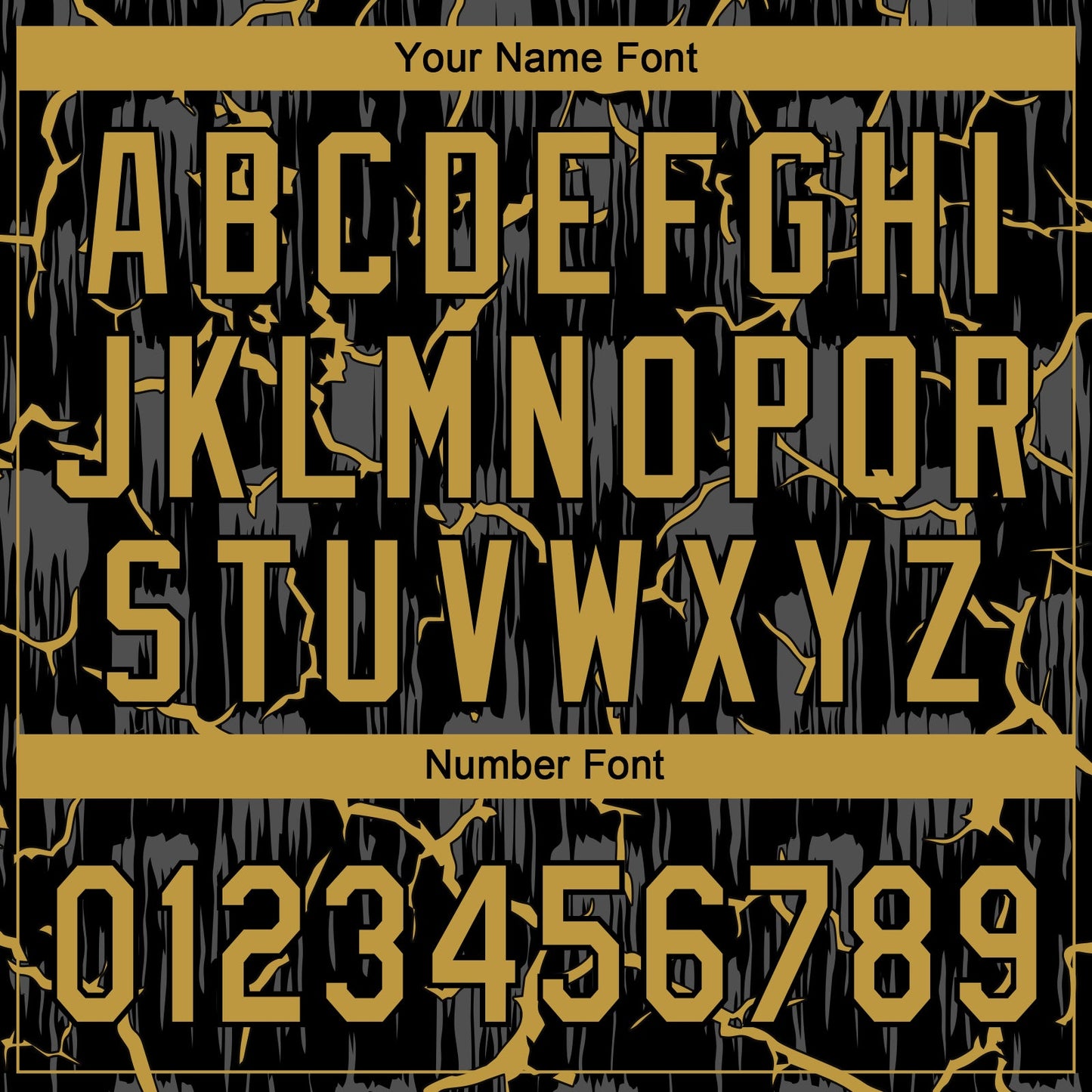 Custom Black Old Gold-Gray Raglan Sleeves Neon Lightning Crackle Two-Button Unisex Softball Jersey view 5