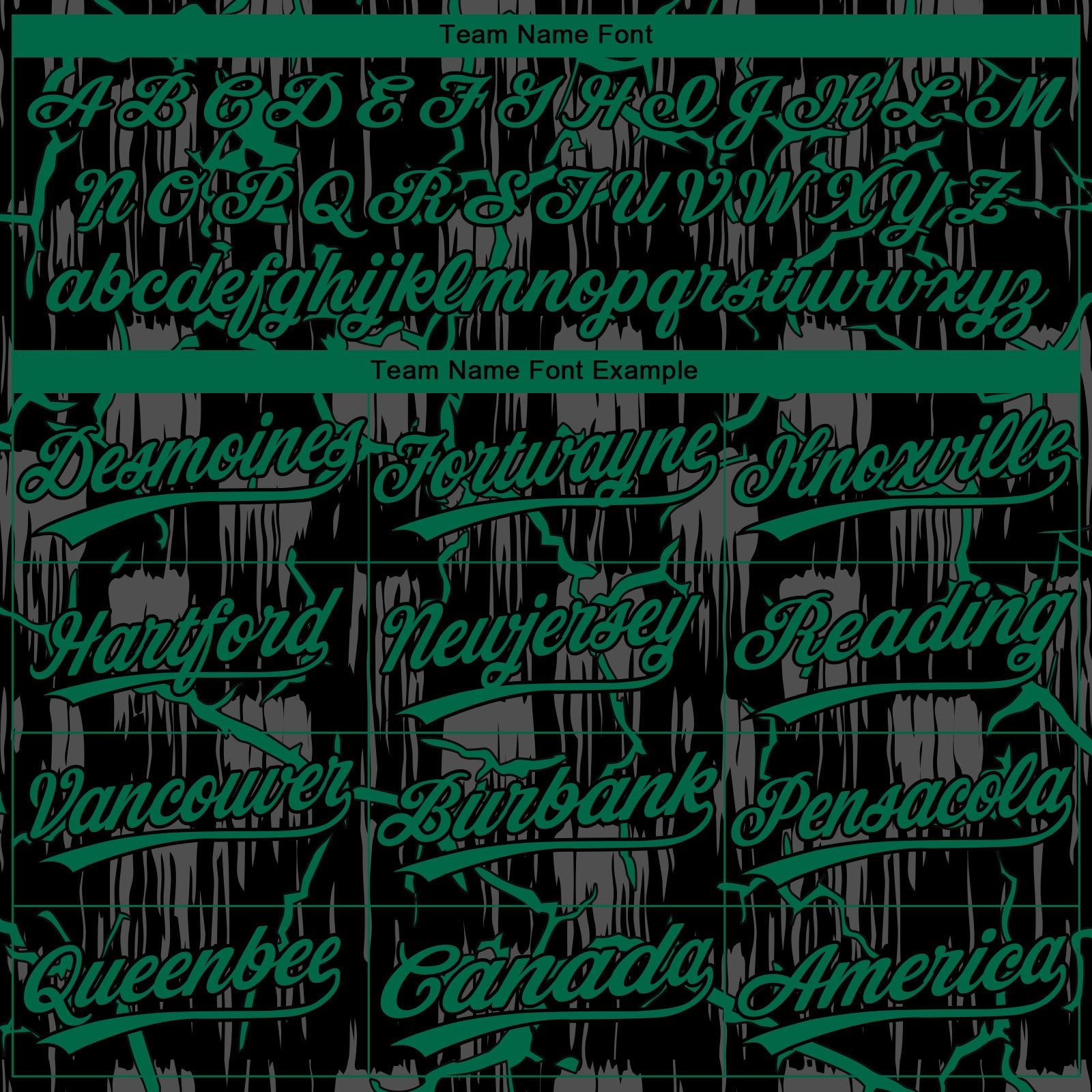 Custom Black Kelly Green-Gray Raglan Sleeves Neon Lightning Crackle Two-Button Unisex Softball Jersey view 4