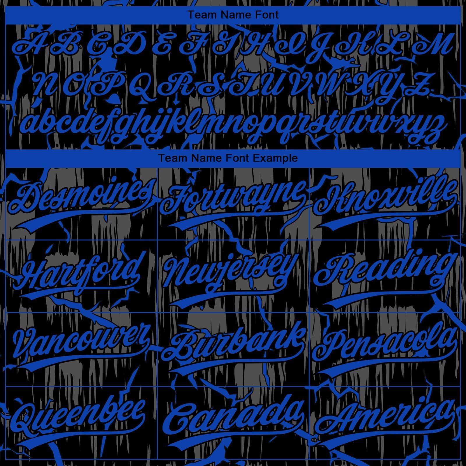 Custom Black Thunder Blue-Gray Raglan Sleeves Neon Lightning Crackle Two-Button Unisex Softball Jersey view 4