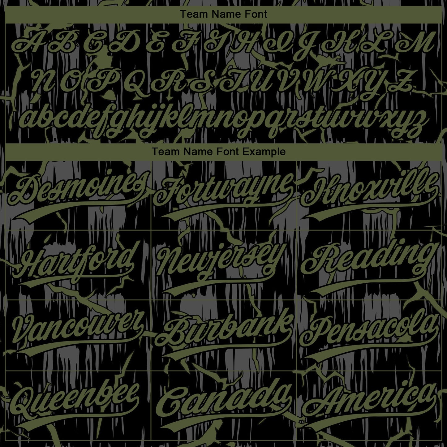 Custom Black Olive-Gray Raglan Sleeves Neon Lightning Crackle Two-Button Unisex Softball Jersey view 4
