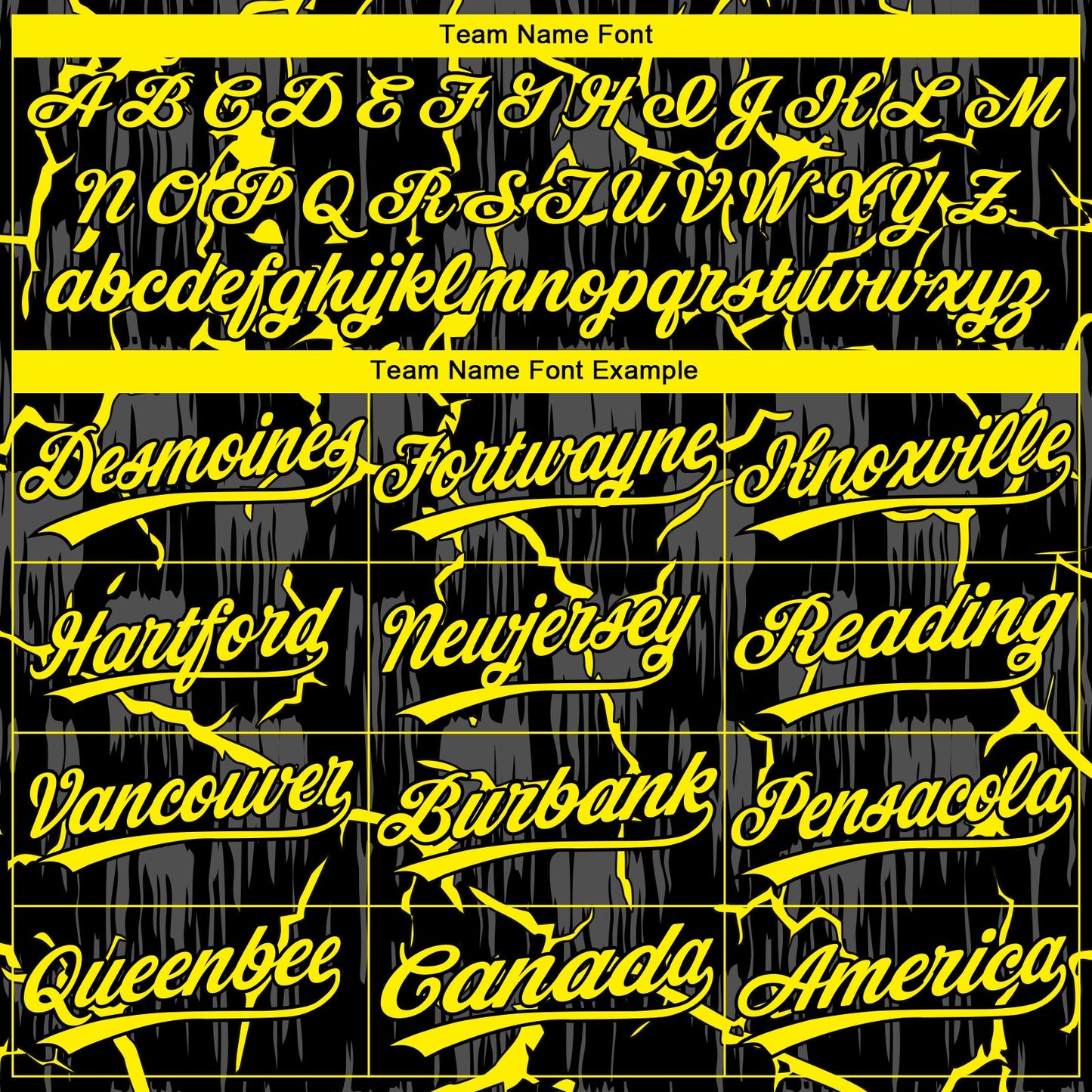 Custom Black Light Yellow-Gray Raglan Sleeves Neon Lightning Crackle Two-Button Unisex Softball Jersey view 4