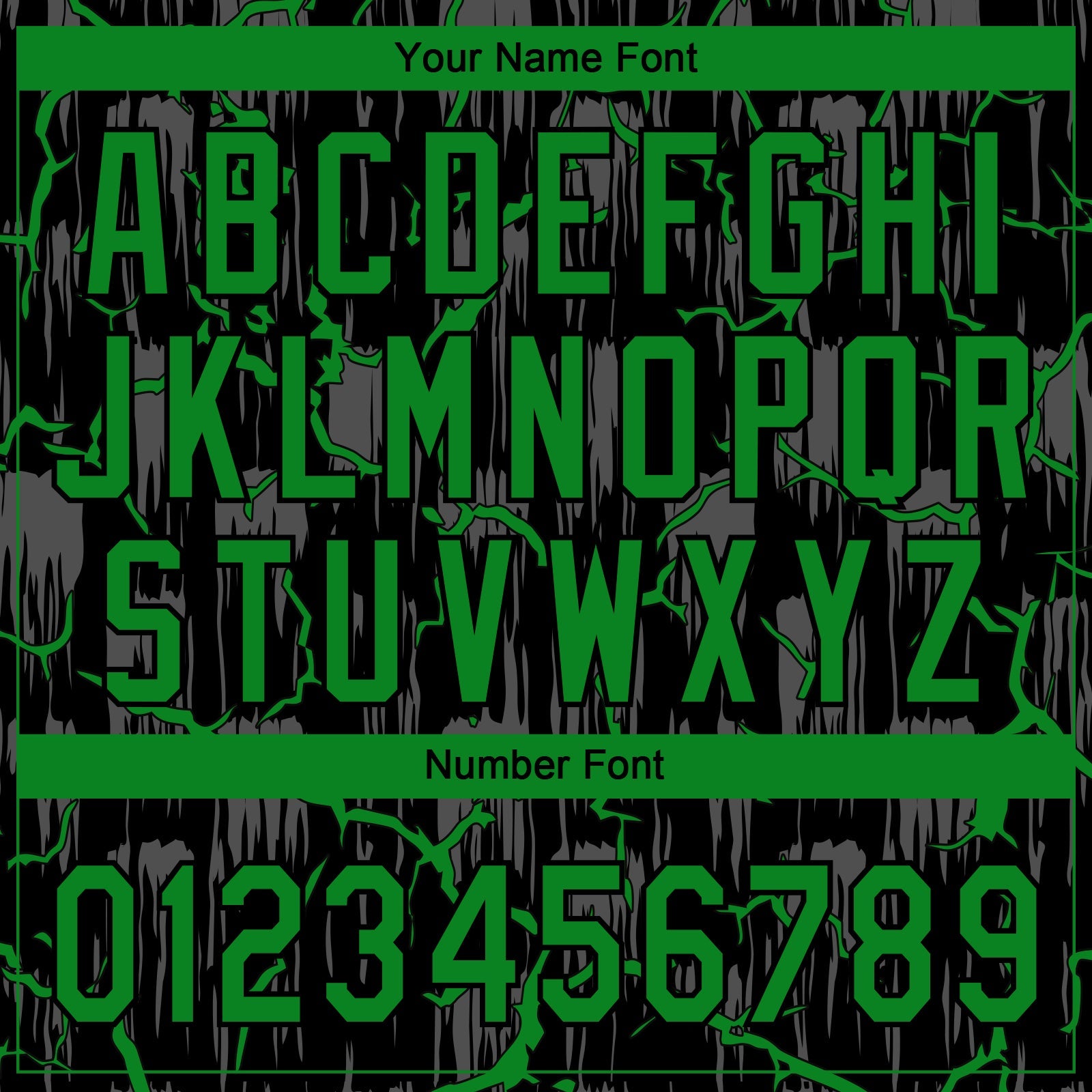 Custom Black Grass Green-Gray Raglan Sleeves Neon Lightning Crackle Two-Button Unisex Softball Jersey view 5