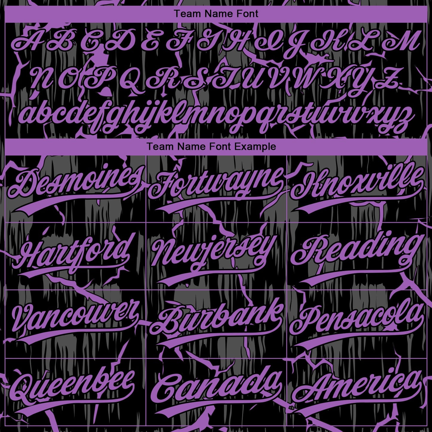 Custom Black Medium Purple-Gray Raglan Sleeves Neon Lightning Crackle Two-Button Unisex Softball Jersey view 4