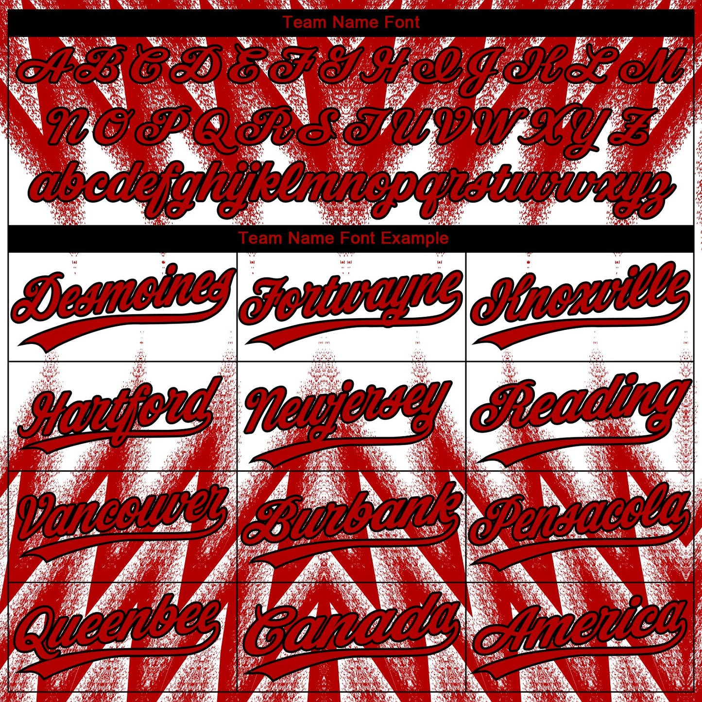 Custom Red White-Black Raglan Sleeves Abstract Geometric Chevron Zigzag Two-Button Unisex Softball Jersey view 4
