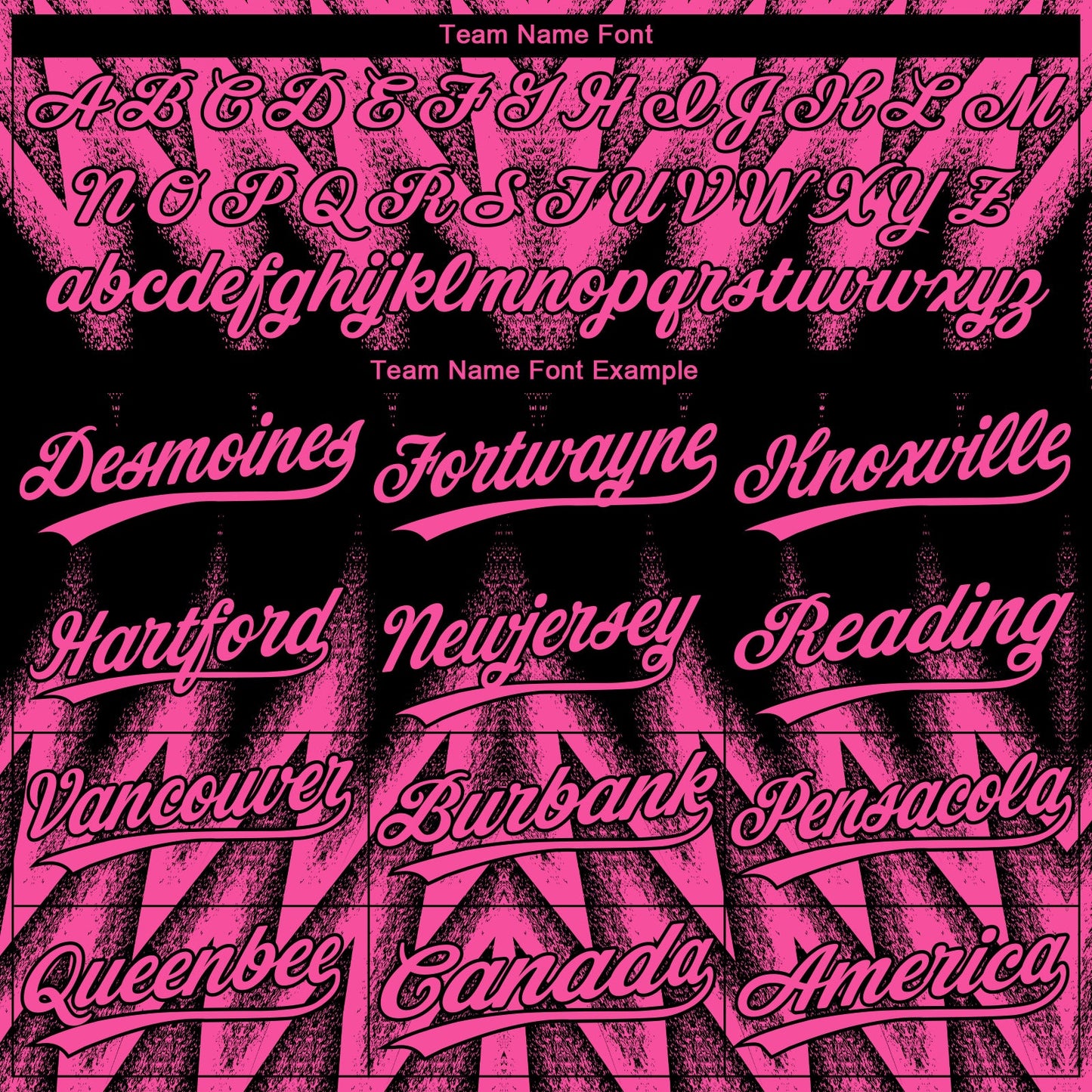 Custom Black-Pink Raglan Sleeves Abstract Geometric Chevron Zigzag Two-Button Unisex Softball Jersey view 4