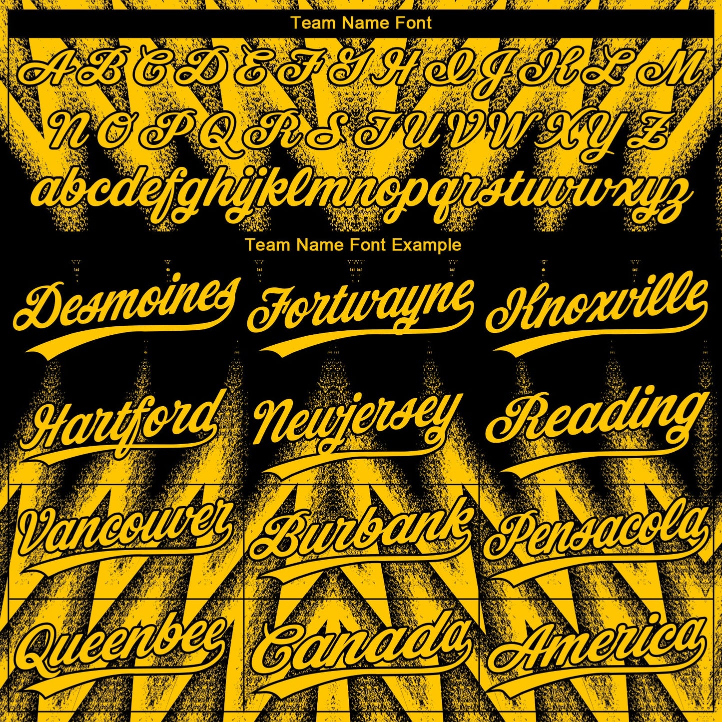 Custom Black-Yellow Raglan Sleeves Abstract Geometric Chevron Zigzag Two-Button Unisex Softball Jersey view 4