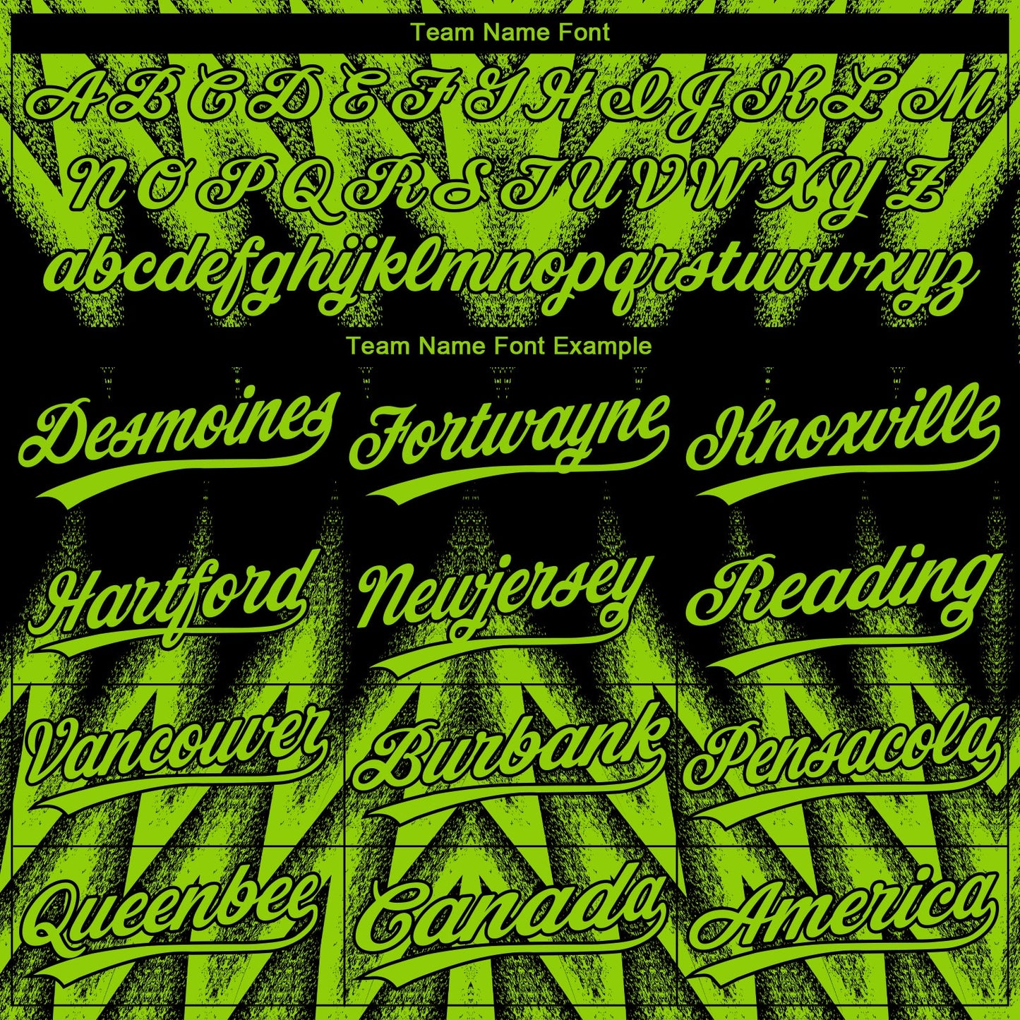 Custom Black-Neon Green Raglan Sleeves Abstract Geometric Chevron Zigzag Two-Button Unisex Softball Jersey view 4