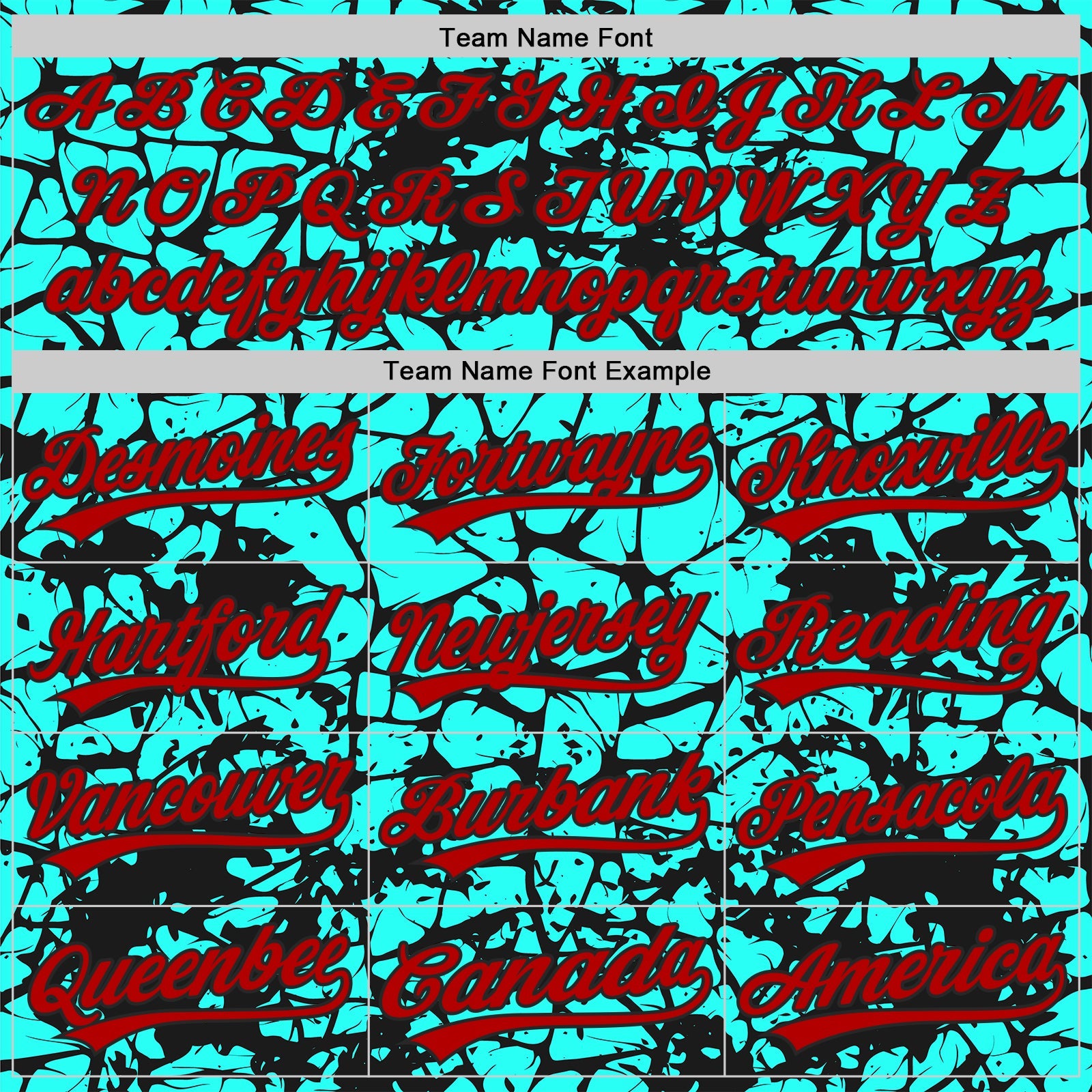 Custom Aqua Red-Black Abstract Network Crackle 3D Pattern Two-Button Unisex Softball Jersey view 4