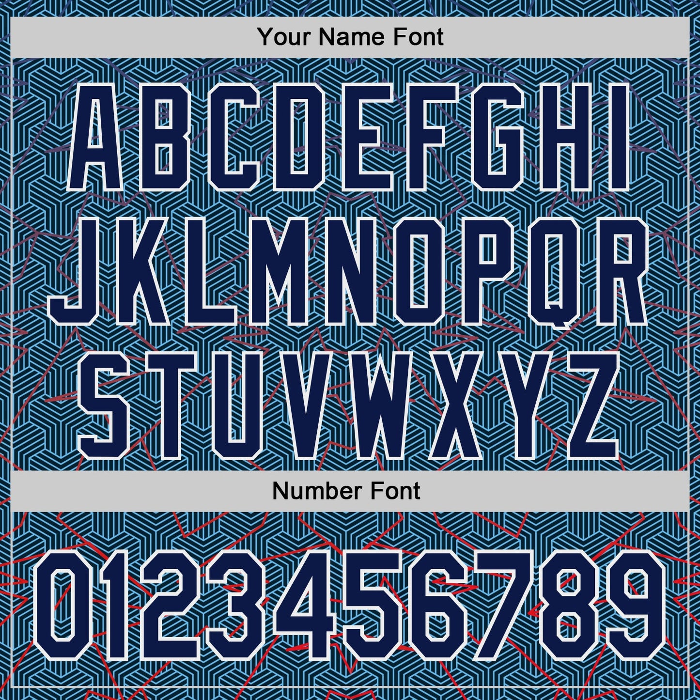 Custom Navy Electric Blue-White Geometric Pixel Grid 3D Pattern Two-Button Unisex Softball Jersey view 5