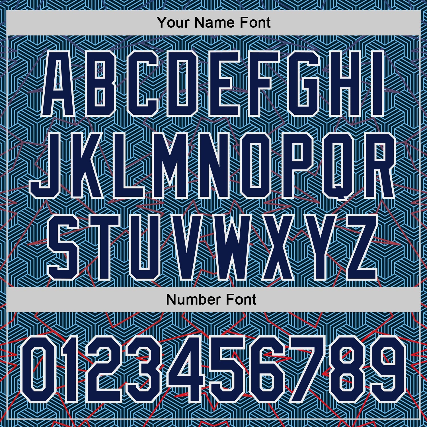 Custom Navy Electric Blue-White Geometric Pixel Grid 3D Pattern Two-Button Unisex Softball Jersey view 5
