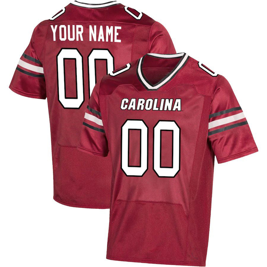 Custom S.Carolina Gamecocks Under Armour Custom Replica Jersey  Garnet Stitched American College Jerseys - Main View