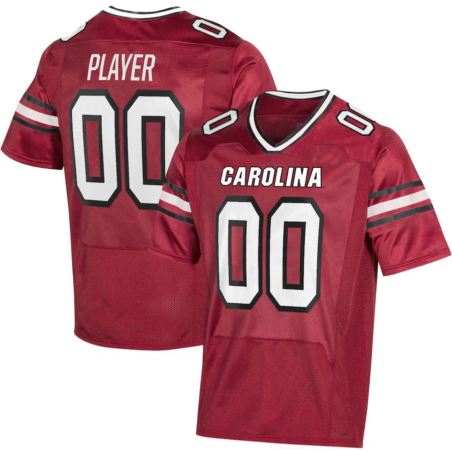 Custom S.Carolina Gamecocks Under Armour Pick-A-Player NIL Replica Football Jersey Garnet Stitched American College Jerseys - Main View