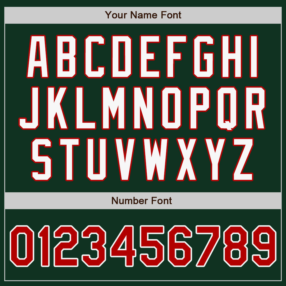 Custom Green Red-Yellow Authentic Split Fashion Baseball Jersey view 5