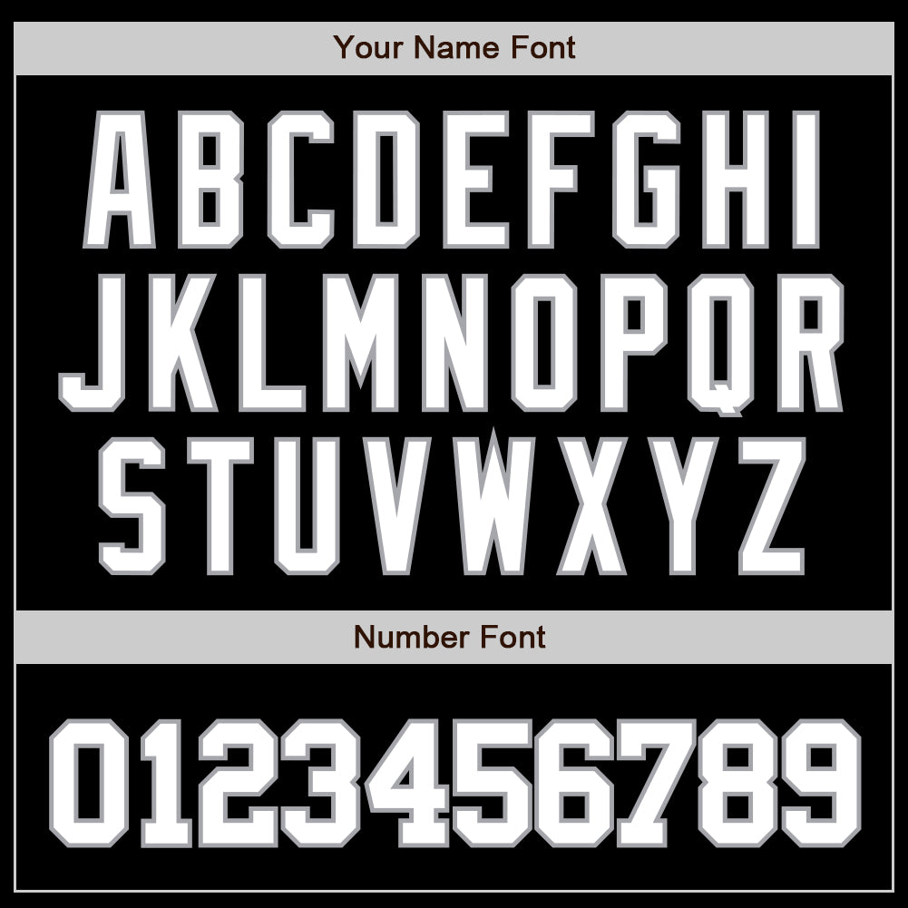 Custom Black White-Royal Authentic Split Fashion Baseball Jersey view 4