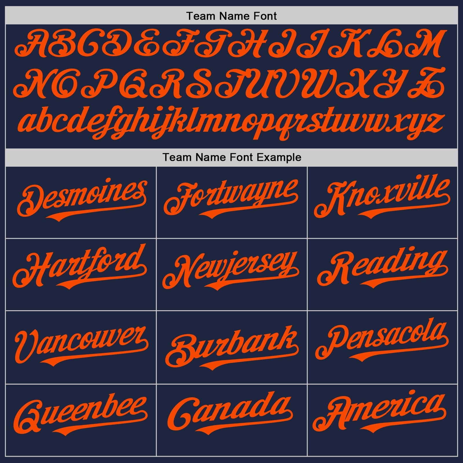 Custom Navy White-Orange Pinstripe Authentic Split Fashion Baseball Jersey view 4