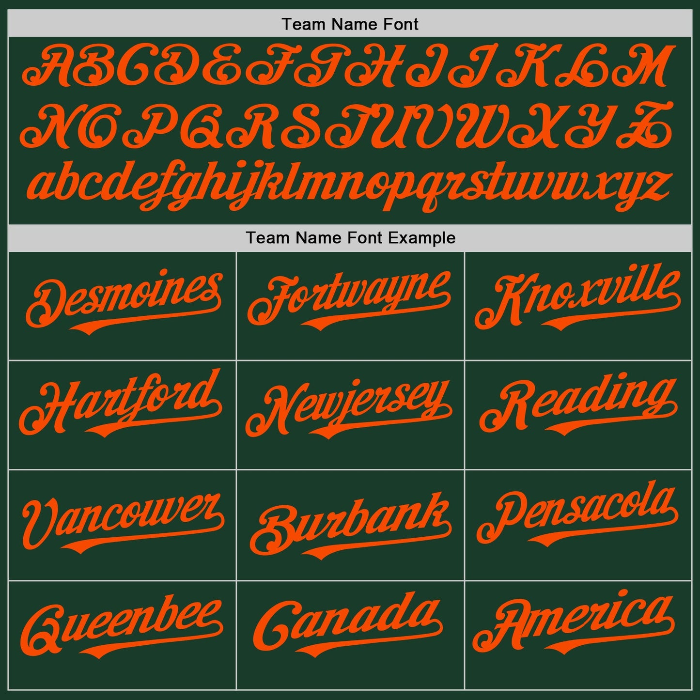 Custom Green White-Orange Pinstripe Authentic Split Fashion Baseball Jersey view 4