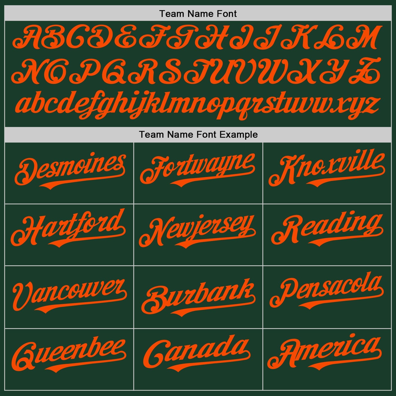 Custom Green White-Orange Pinstripe Authentic Split Fashion Baseball Jersey view 4