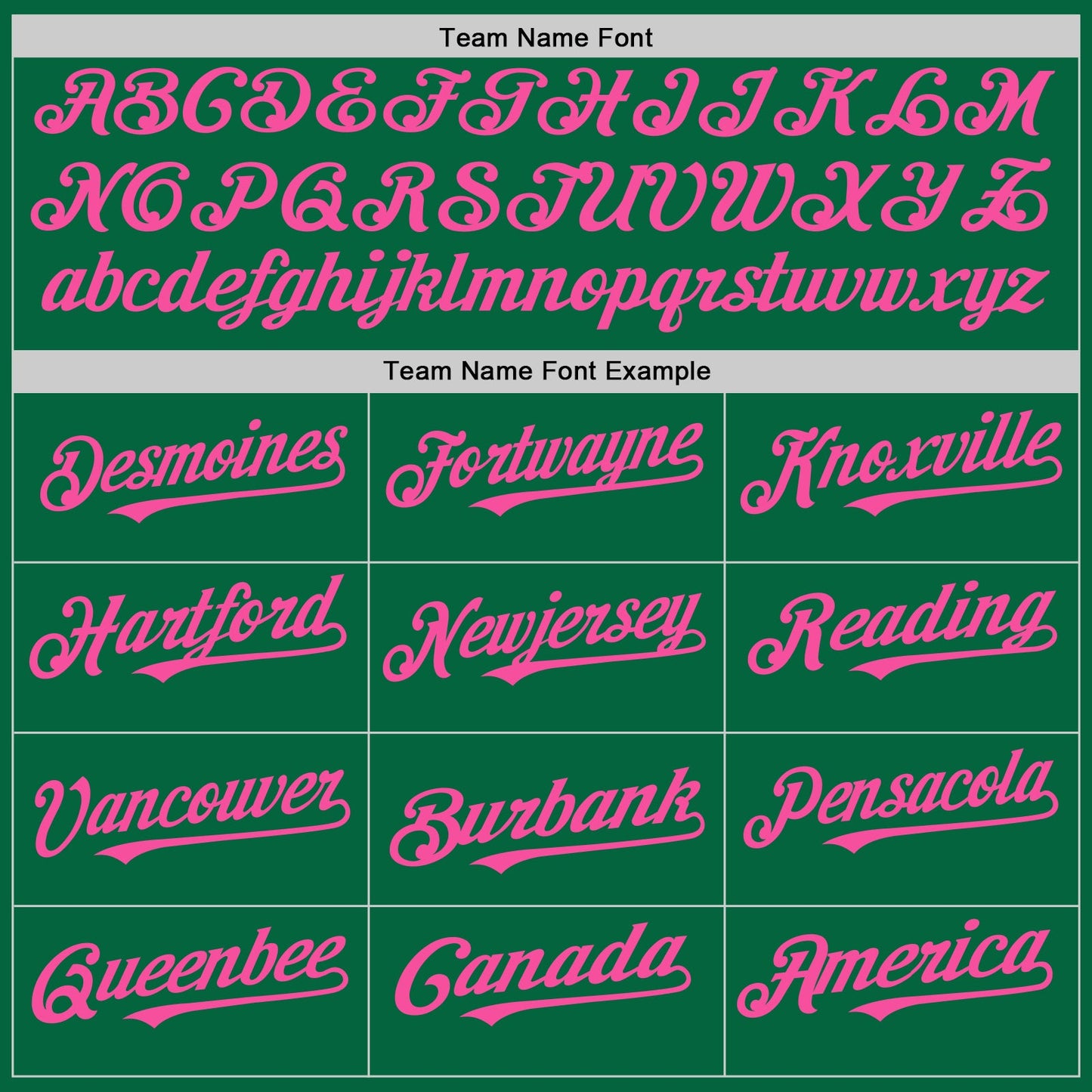 Custom Kelly Green White-Pink Pinstripe Authentic Split Fashion Baseball Jersey view 4