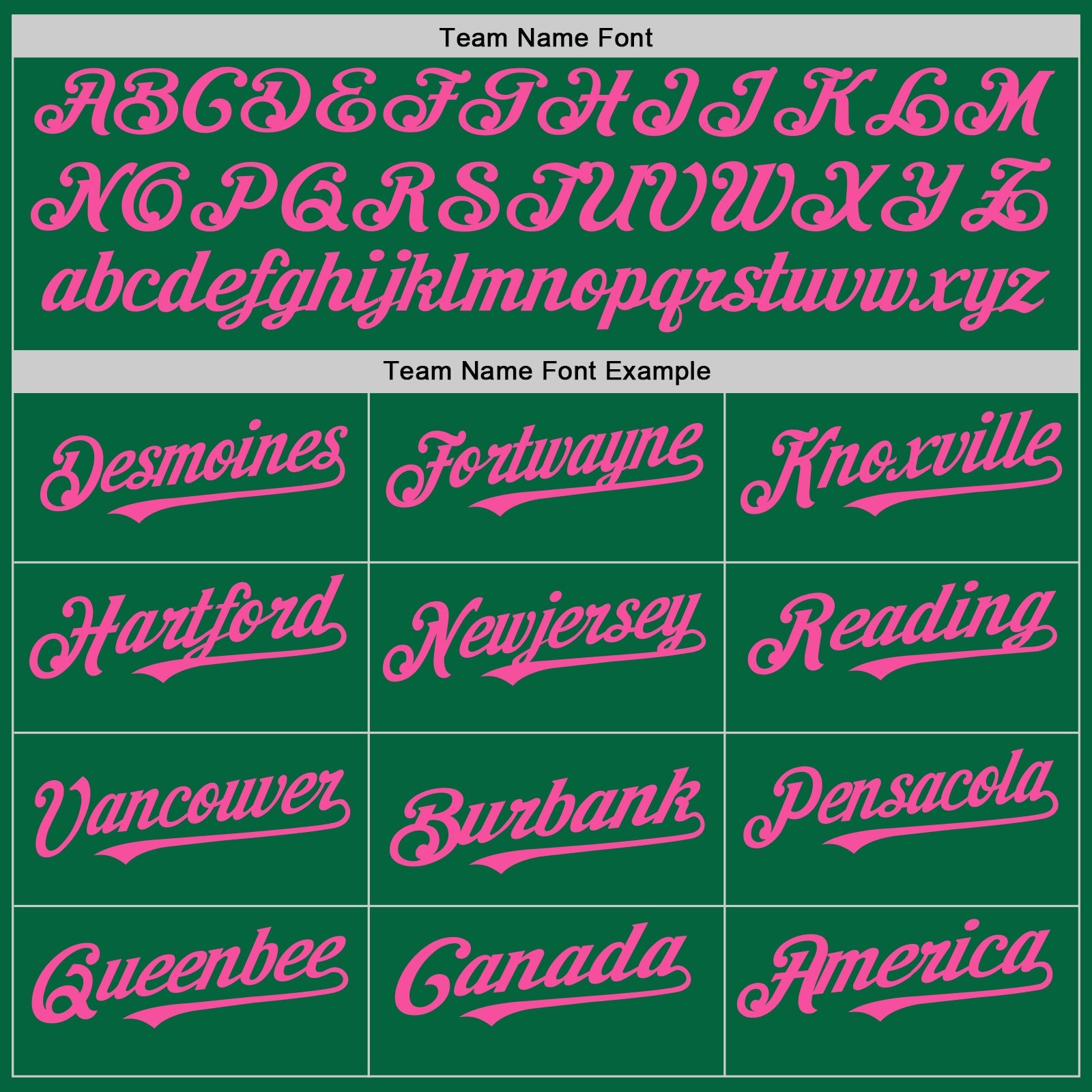 Custom Kelly Green White-Pink Pinstripe Authentic Split Fashion Baseball Jersey view 4