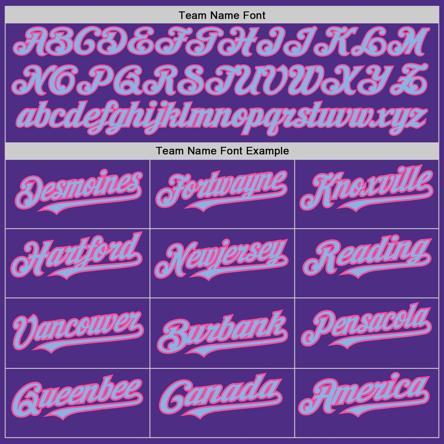 Custom Purple Pink-Light Blue Pinstripe Authentic Split Fashion Baseball Jersey view 4