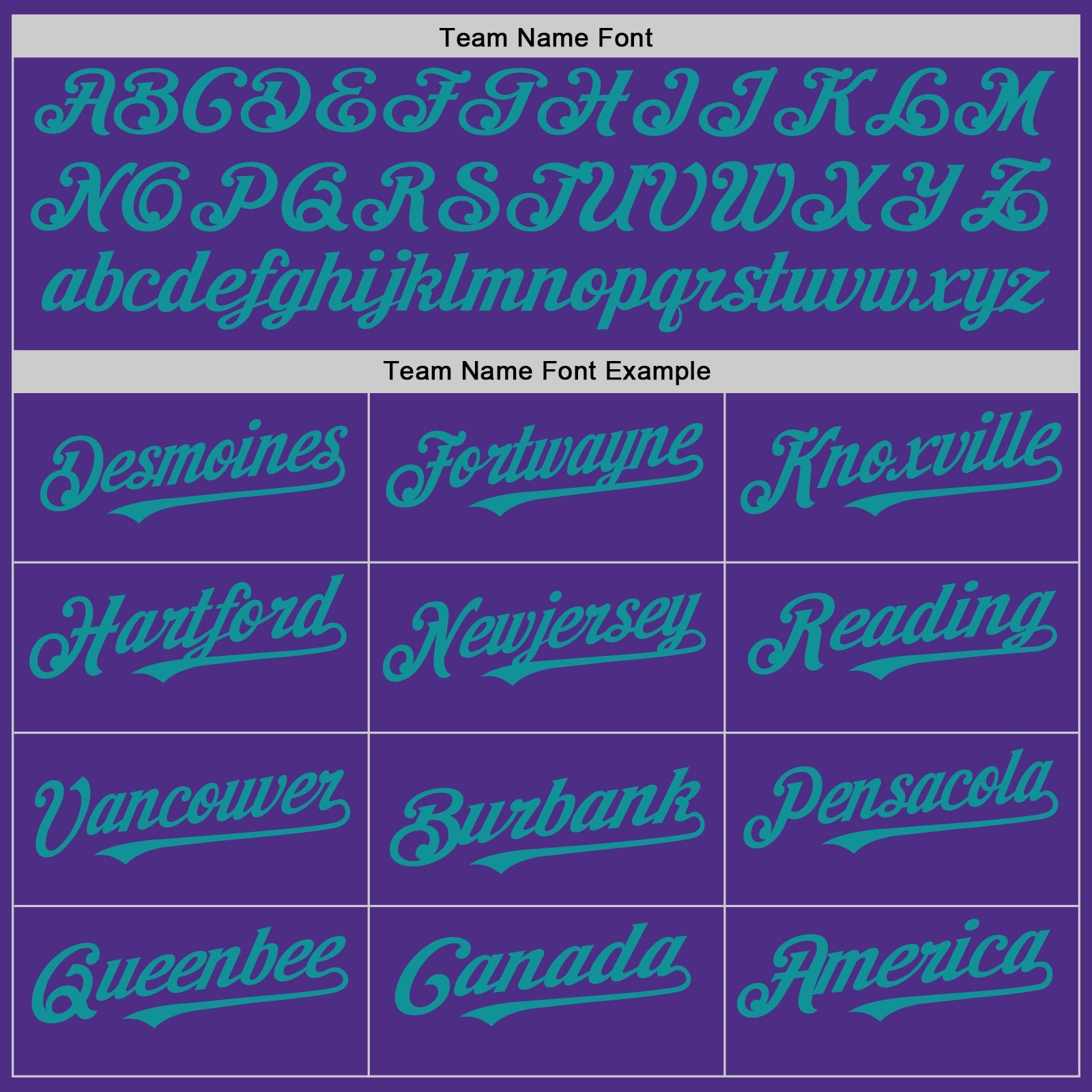 Custom Purple White-Teal Pinstripe Authentic Split Fashion Baseball Jersey view 4