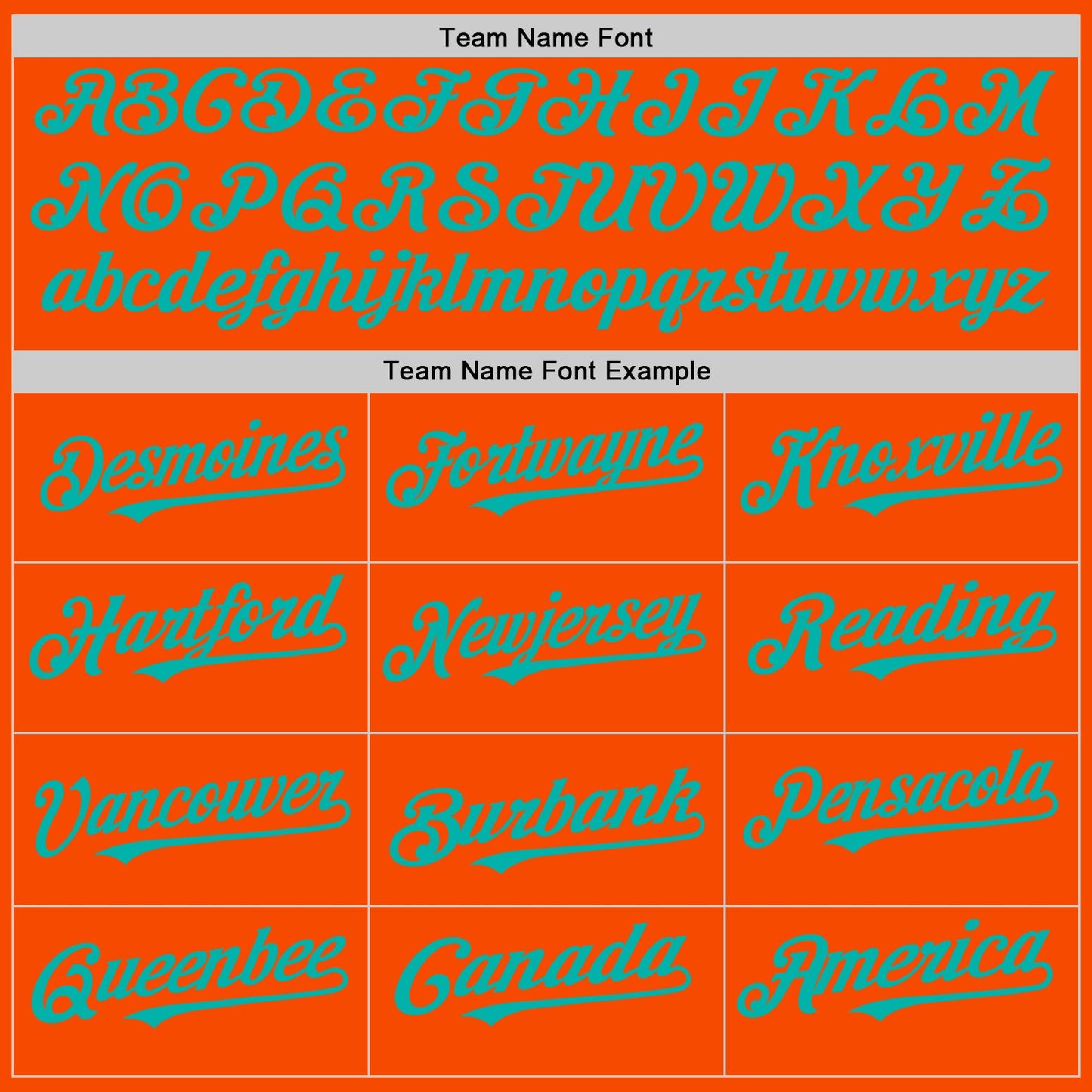 Custom Orange White-Aqua Pinstripe Authentic Split Fashion Baseball Jersey view 4