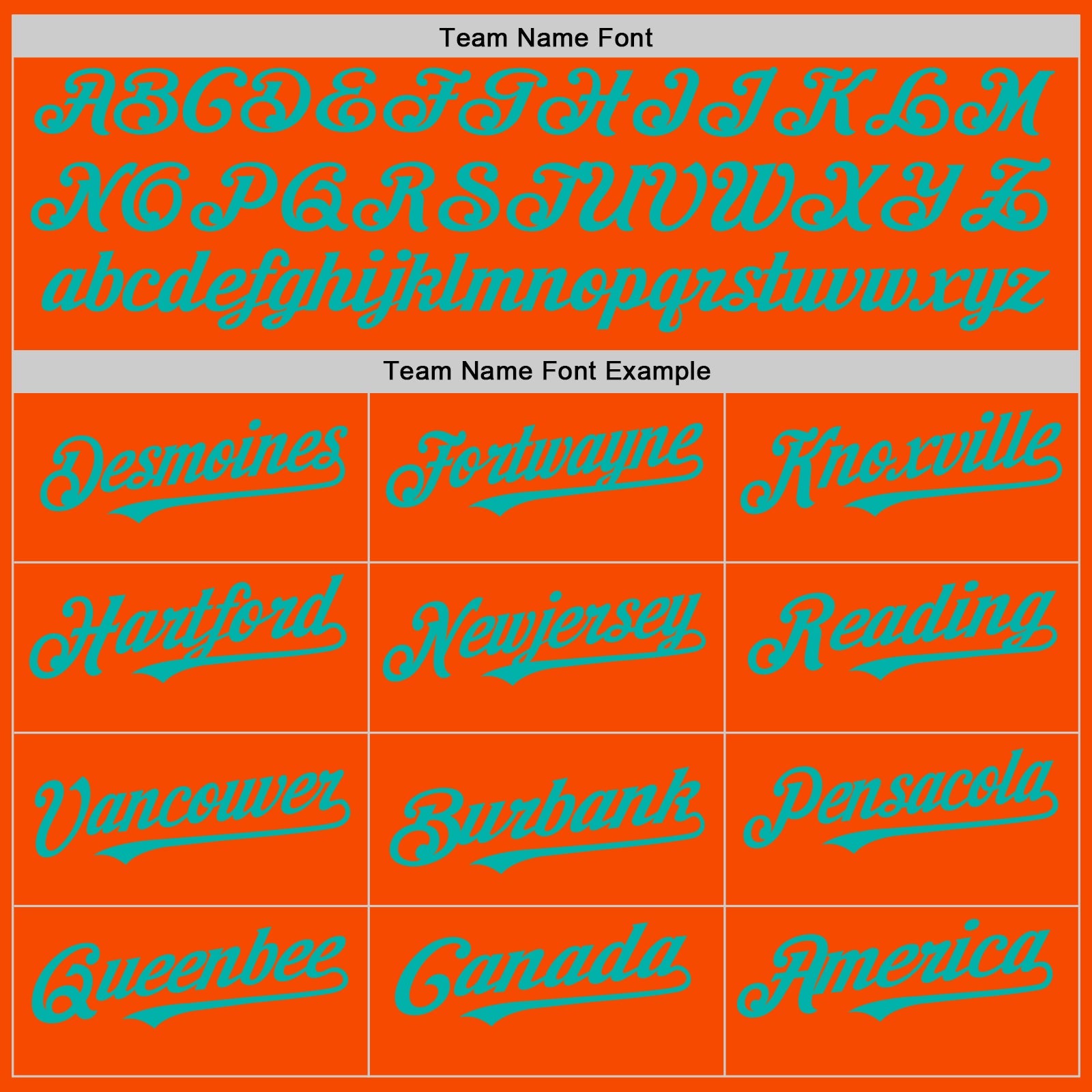 Custom Orange White-Aqua Pinstripe Authentic Split Fashion Baseball Jersey view 4