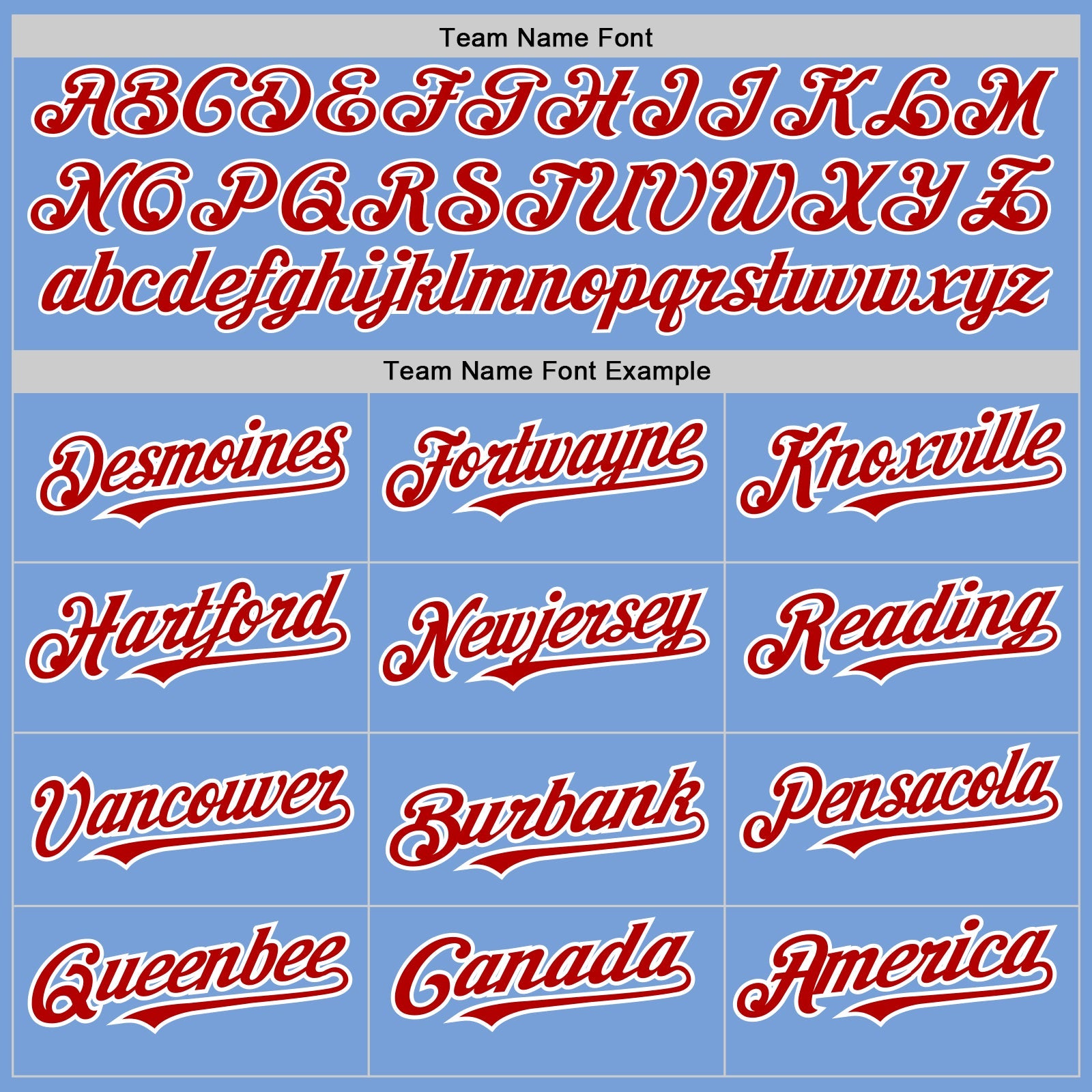 Custom Light Blue White-Red Pinstripe Authentic Split Fashion Baseball Jersey view 4