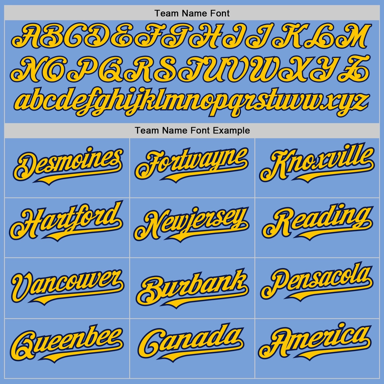 Custom Light Blue Yellow-Navy Pinstripe Authentic Split Fashion Baseball Jersey view 4