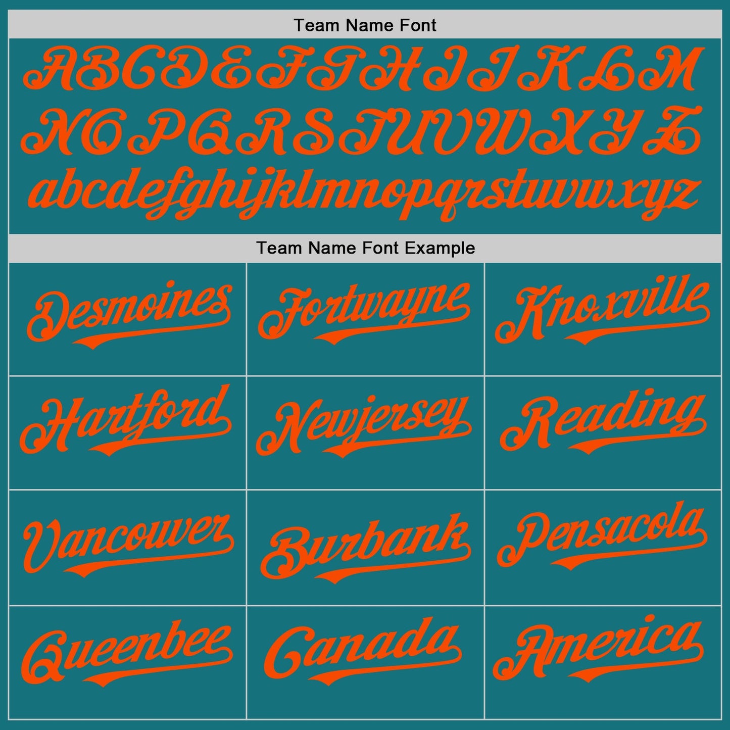 Custom Teal White-Orange Pinstripe Authentic Split Fashion Baseball Jersey view 4